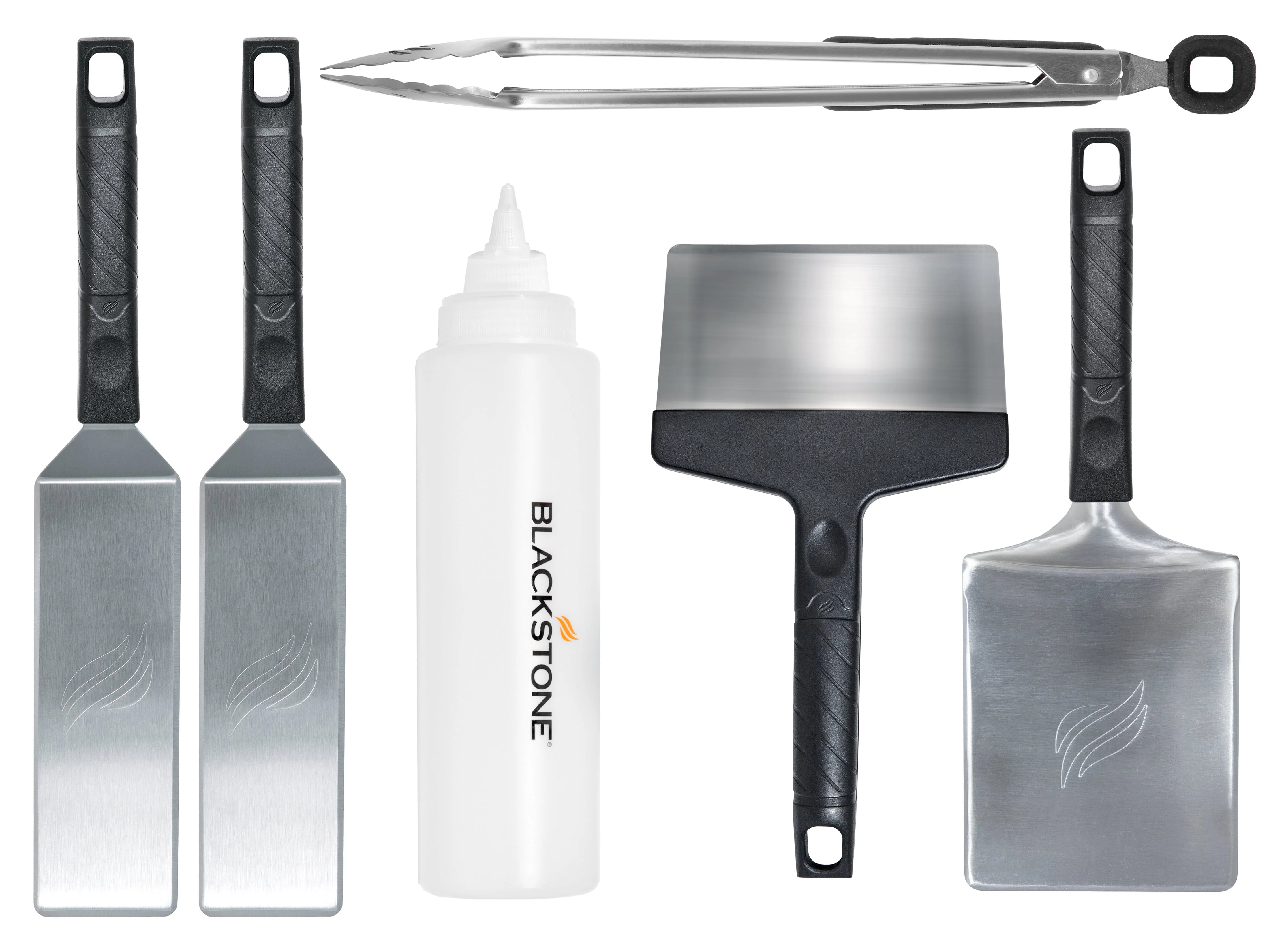 Deluxe Stainless Steel 6-Piece Spatula Griddle Set
