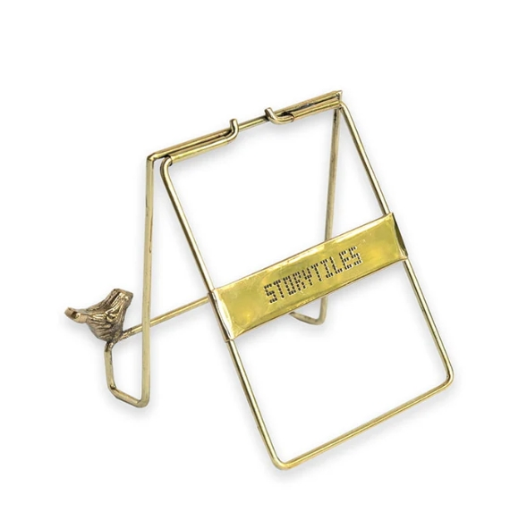 StoryTiles houder Golden Stand Bird