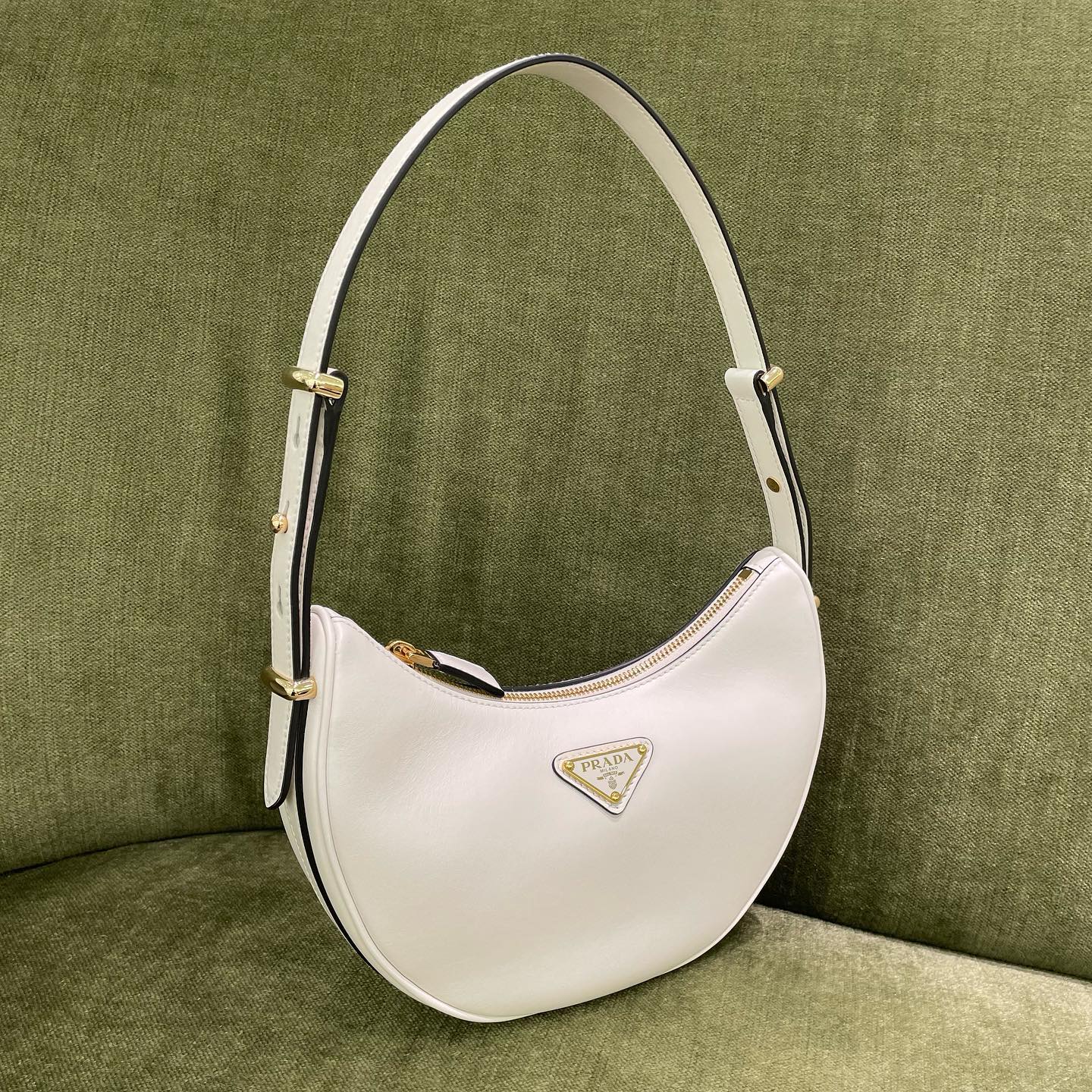 Pra bag in ultra-soft lambskin with double shoulder straps Bag - Top Club