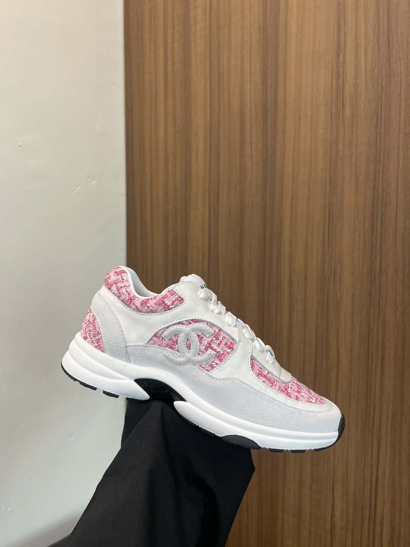 Chanel G45077 Women's Trainer Wool Sneaker C912469 - Sneaker Replica Workshop