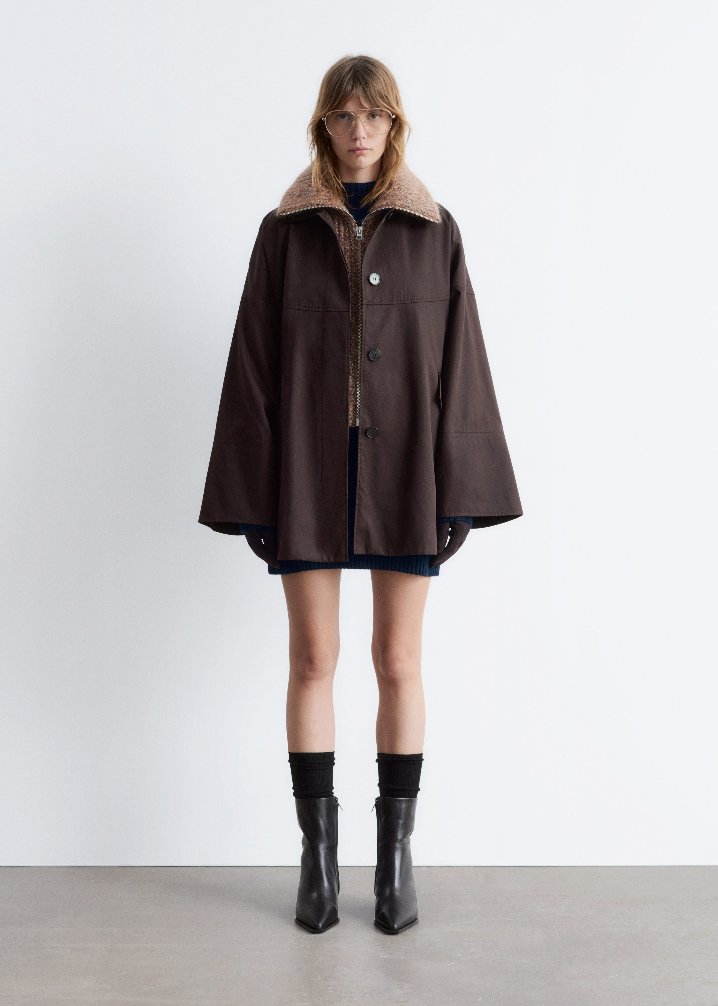 & Other Stories SLEEK LEATHER COWBOY BOOTS
