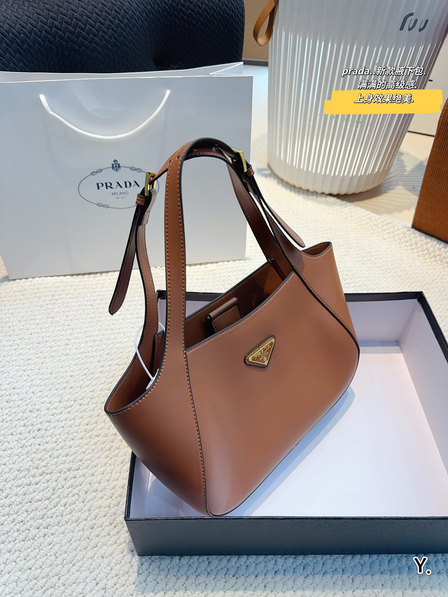 Pra new arrival hobo bag size: 27*7*19cm - Top Club