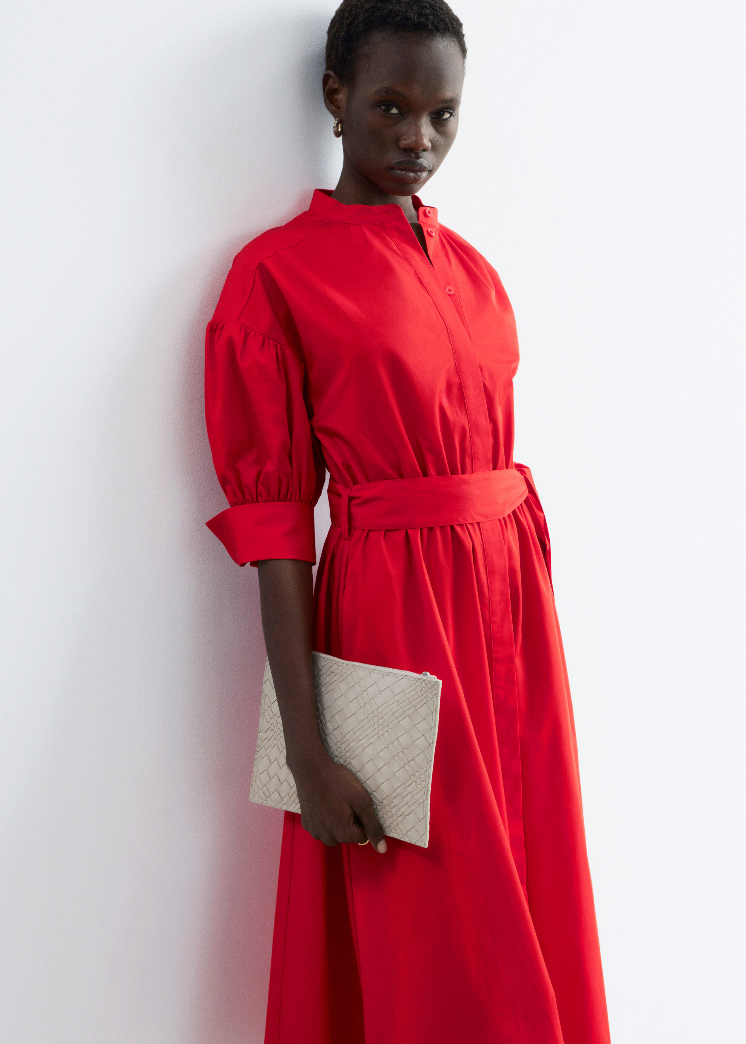 & Other Stories COTTON MAXI DRESS