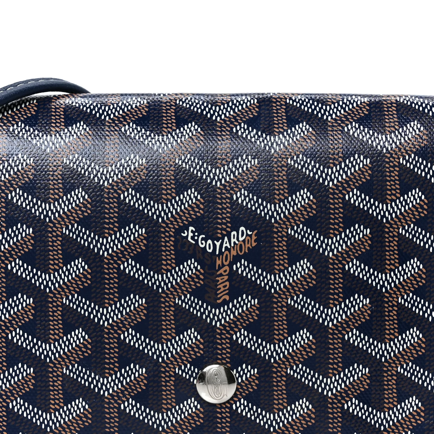 Goyardine Plumet Wallet Clutch Navy - Top Club