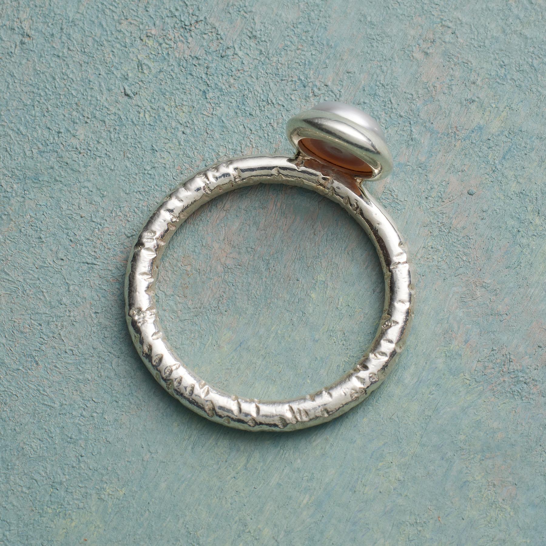 Silver Pearl Ring - Sundance Living