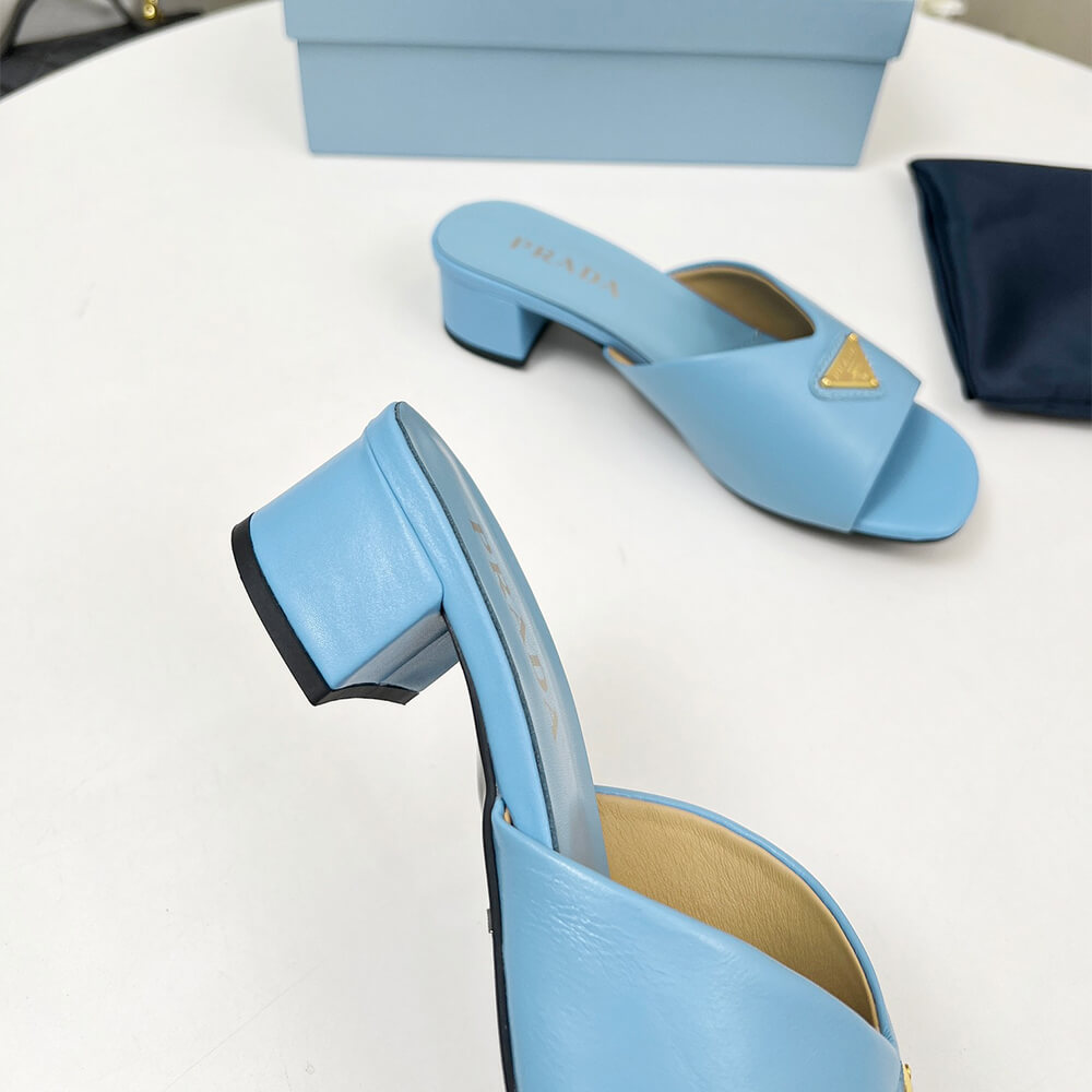 Prada Padded nappa leather sandals - Top Club