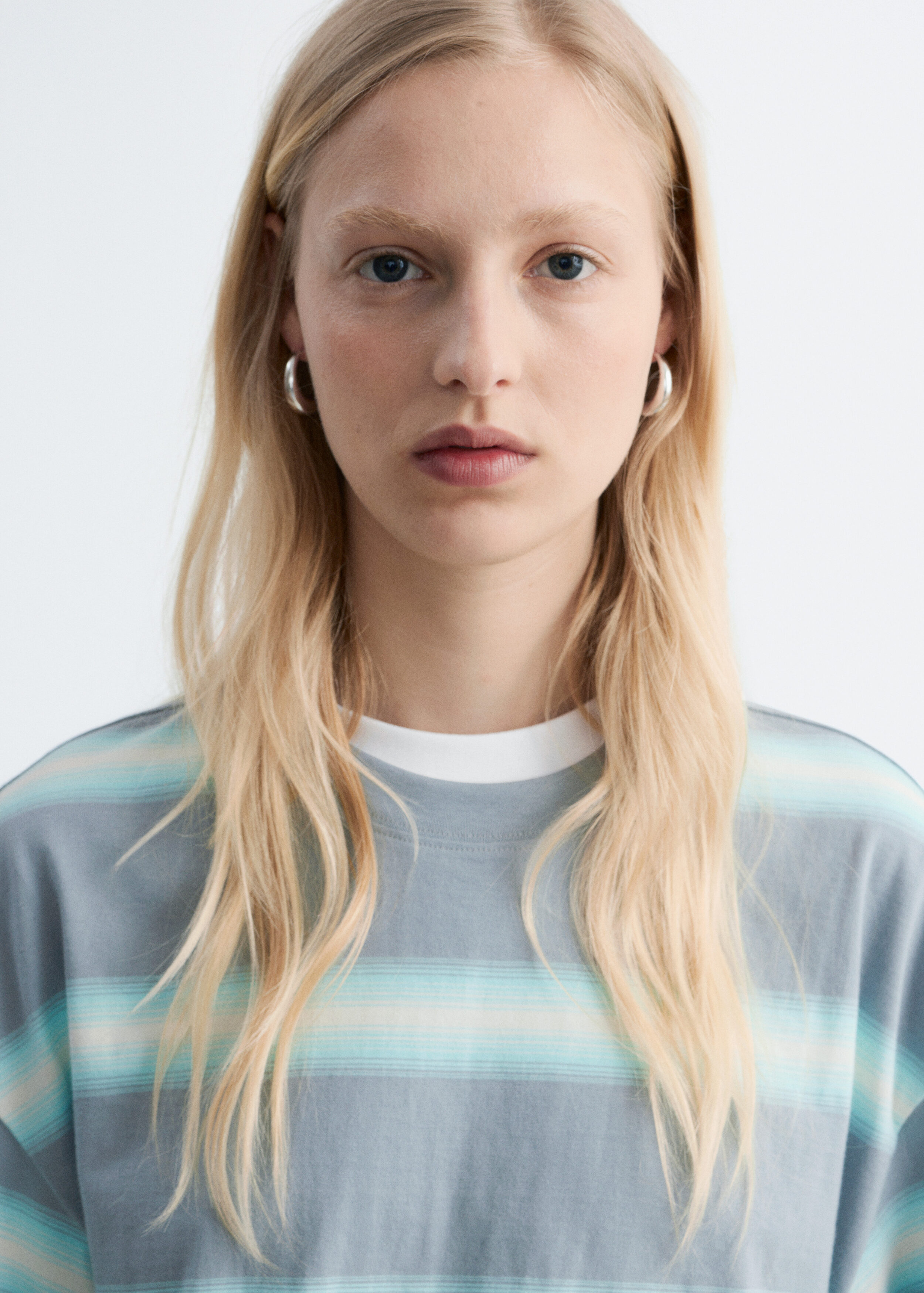 & Other Stories OVERSIZED STRIPED COTTON T-SHIRT