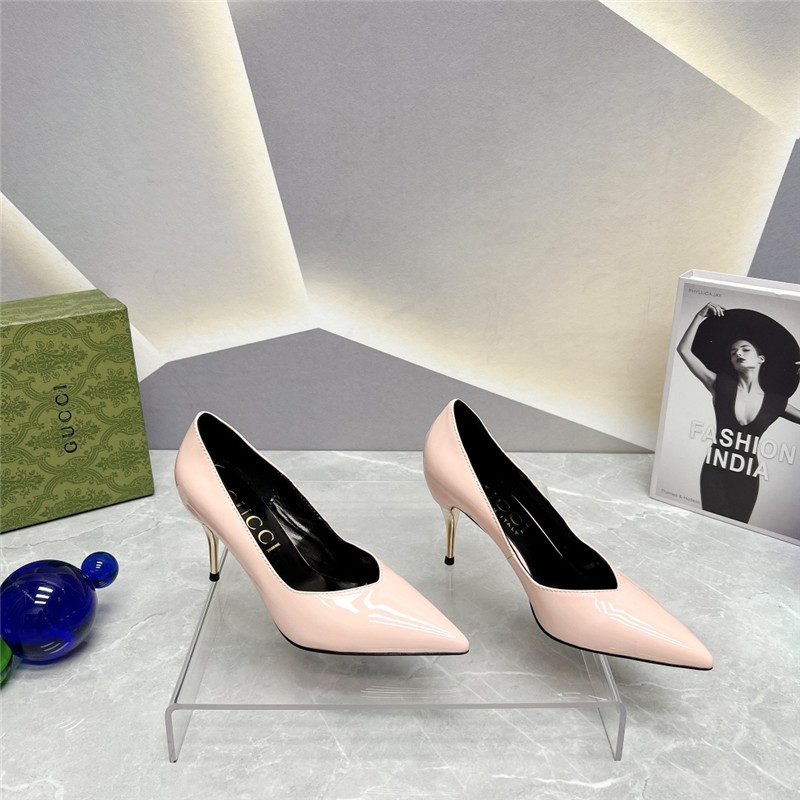 gucci pointed toe metal high-heeled shoes - Sneaker Replica Workshop