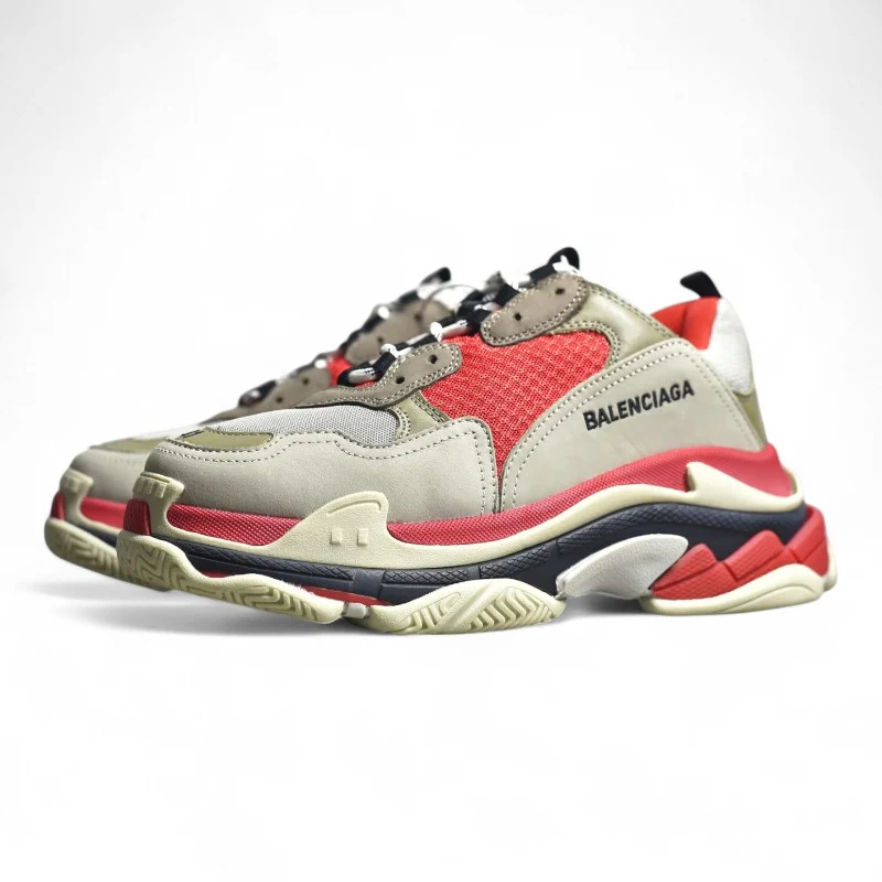 Balenciaga Triple S Red/Grey - Sneaker Replica Workshop