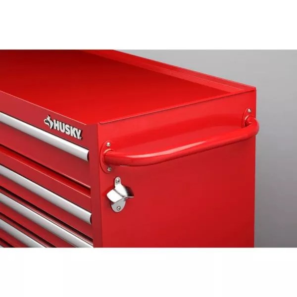 61 IN W 18 DRAWER COMBINATIONS FOR ROYAL AND ROLL CABINET SET IN GLOSS RED