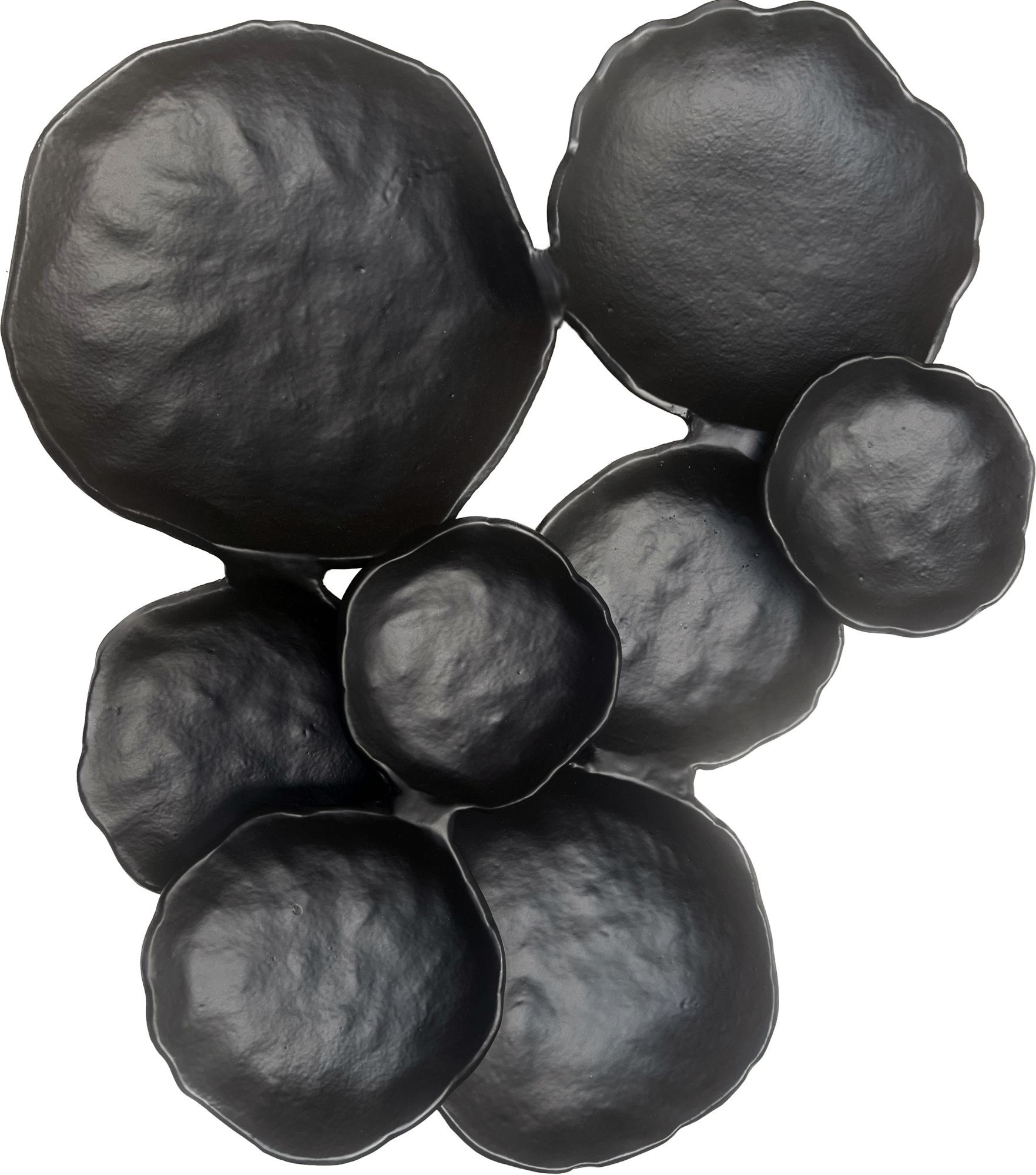 Schaal Tunja black L50 x B5 x H43 cm