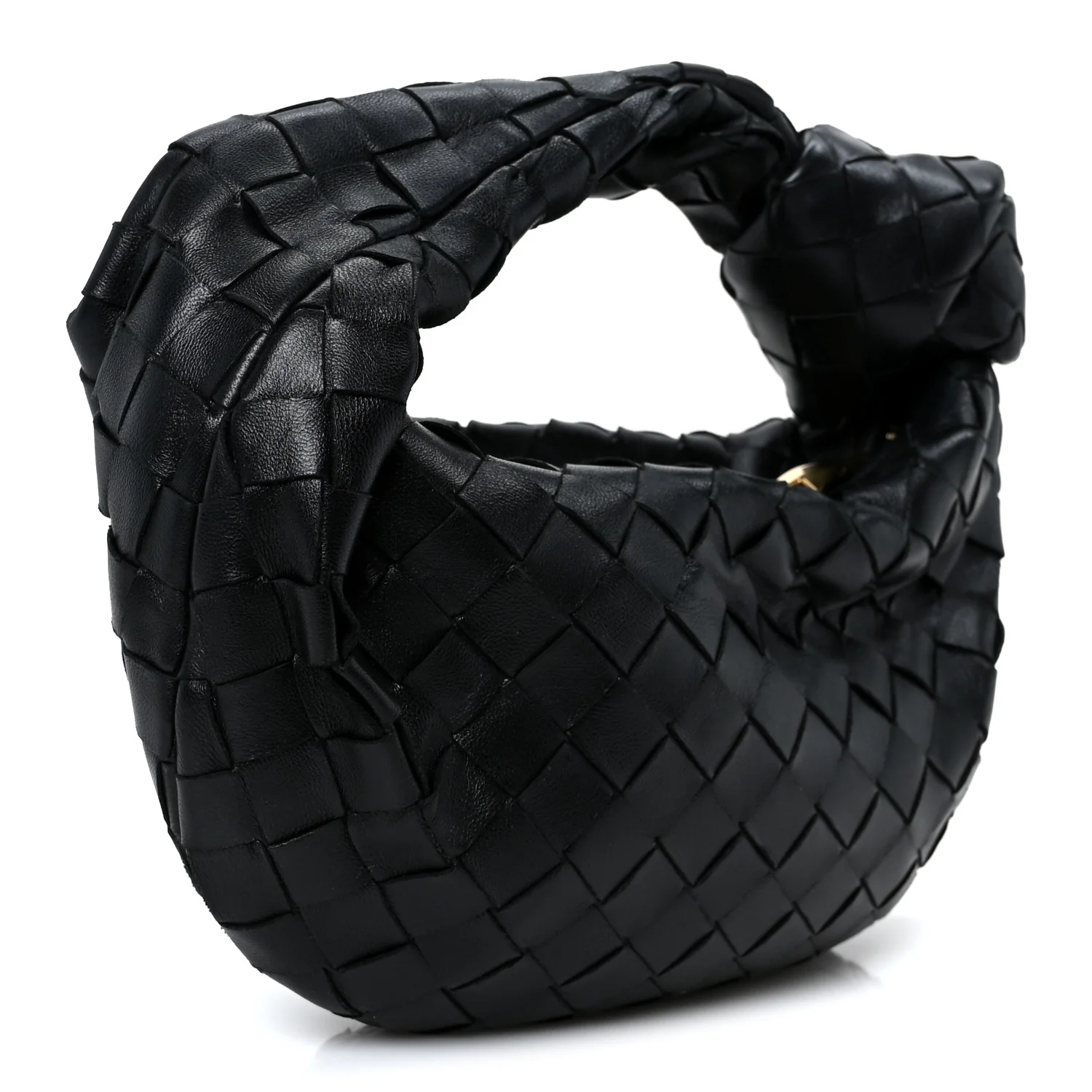 Nappa Intrecciato Mini Jodie Black