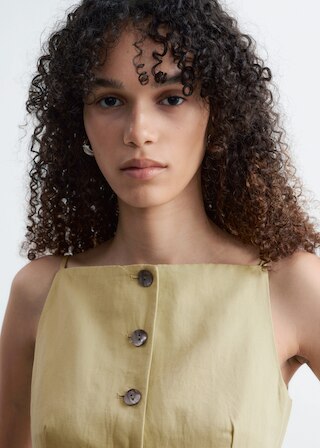 & Other Stories TAILORED VEST TOP