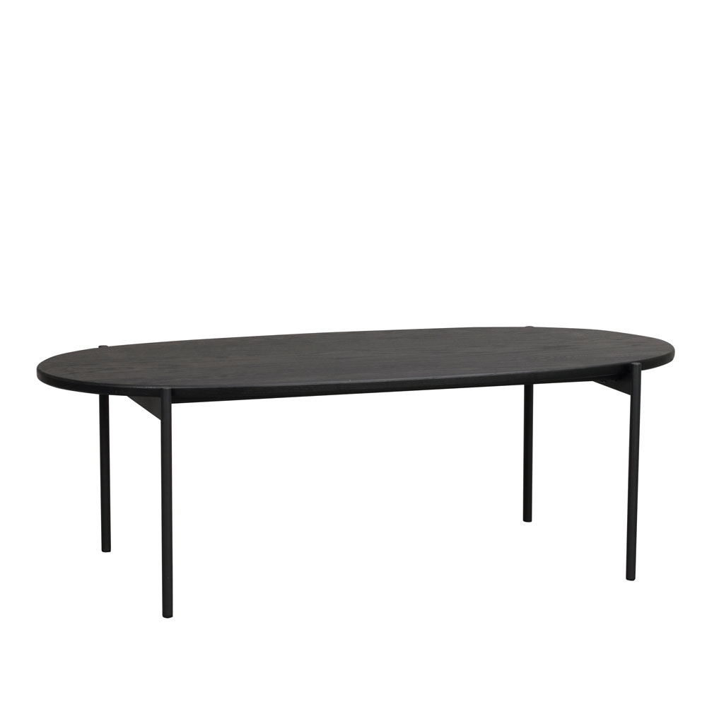 Ovale salontafel Skye Zwart
