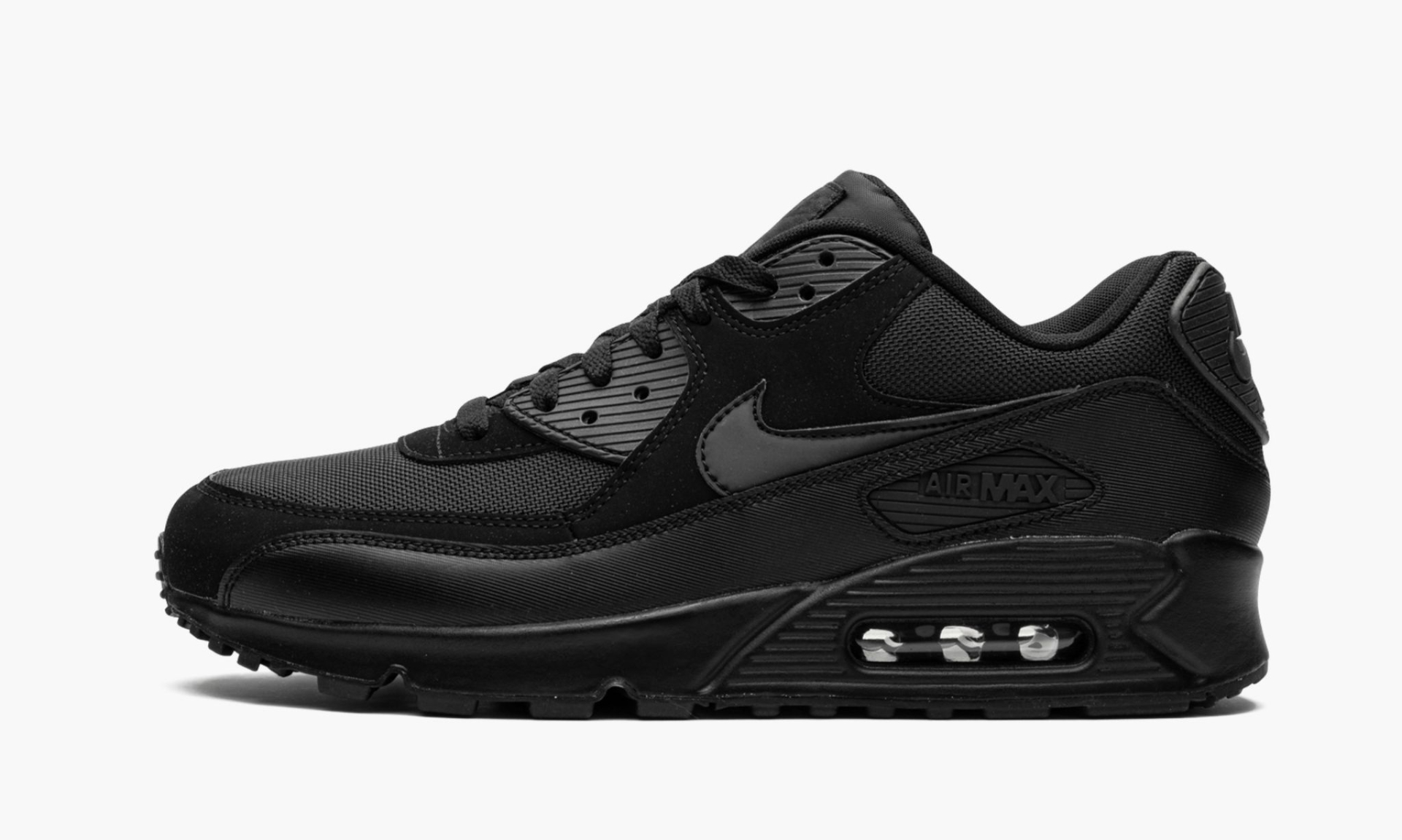 Air Max 90 Essential  Triple Black  537384-090 - Sneaker Replica Workshop