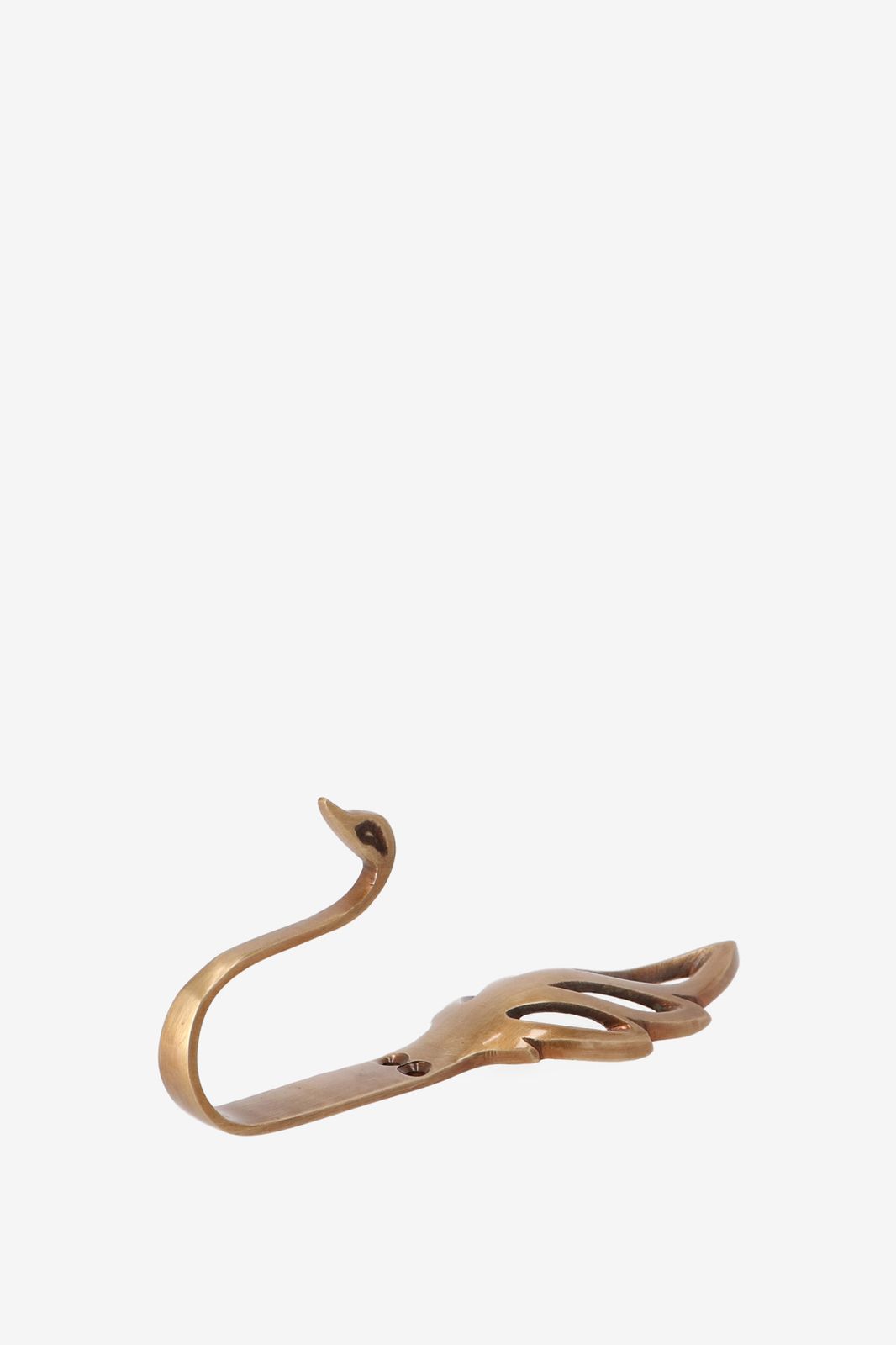 Goudkleurige haak zwaan