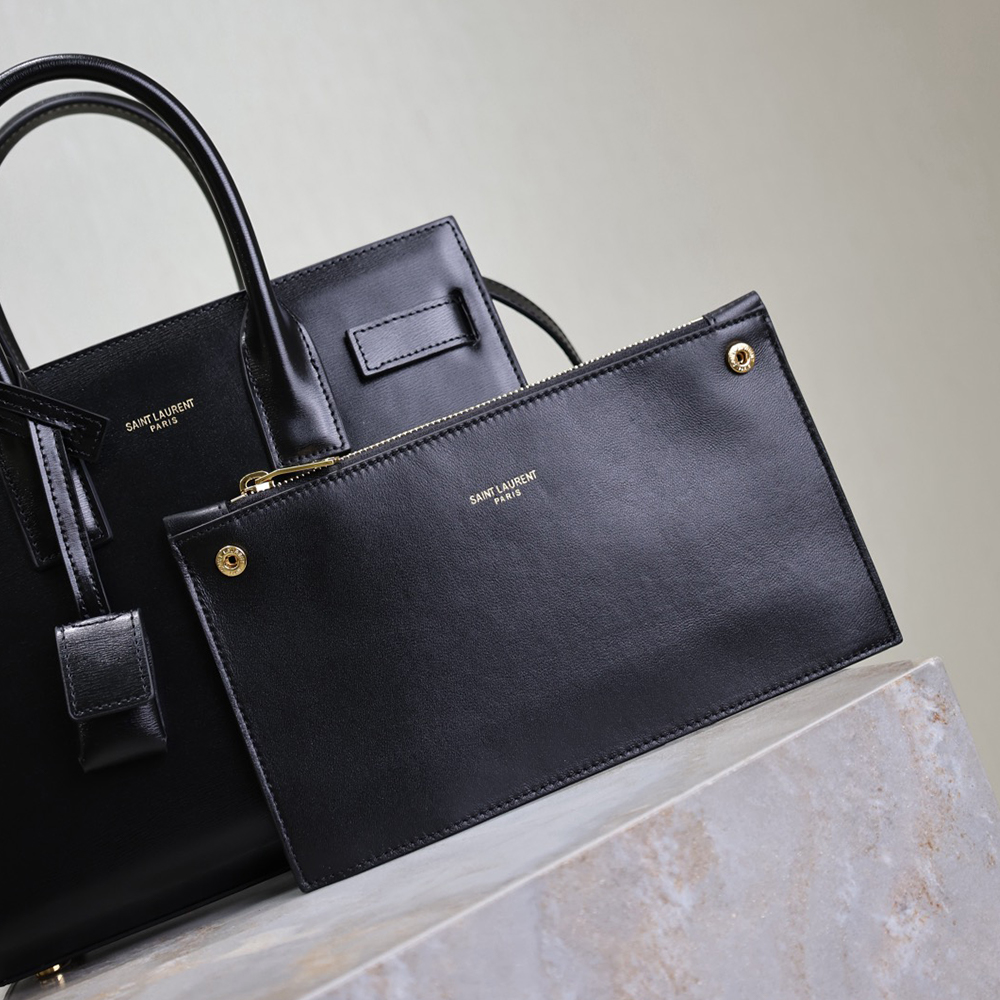 YSL SAC DE JOUR IN SMOOTH LEATHER   BABY(HIGH-END GRADE) - Top Club