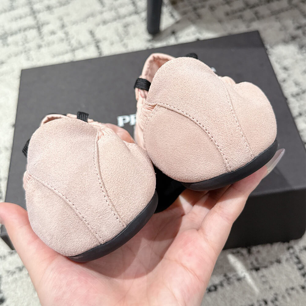PRADA Collapse Re-Nylon and suede sneakers - Top Club