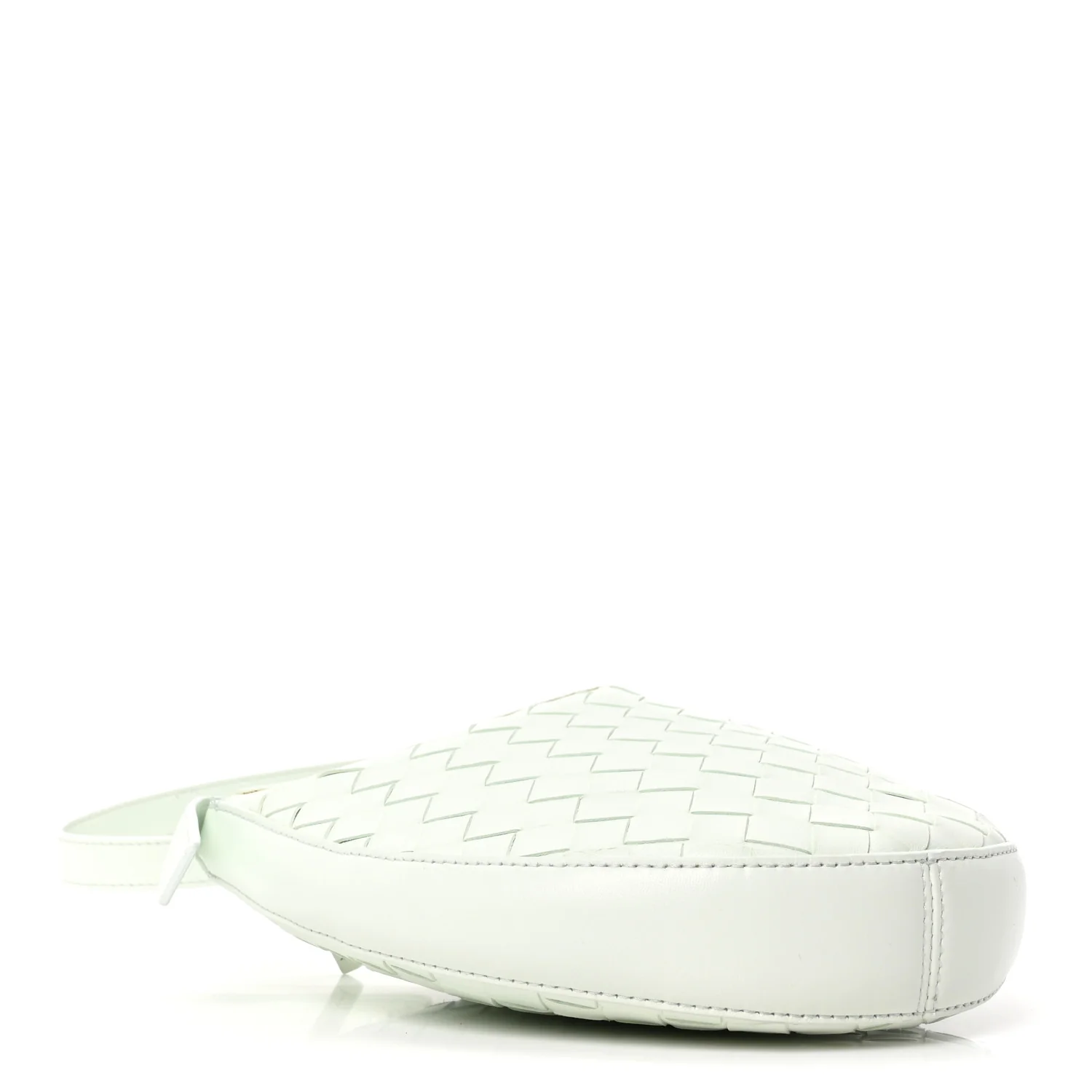 Nappa Intrecciato Small Drop Shoulder Bag Glacier - Top Club