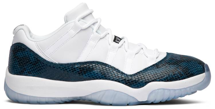 Air Jordan 11 Retro Low  Navy Snakeskin  2019 CD6846-102 - Sneaker Replica Workshop