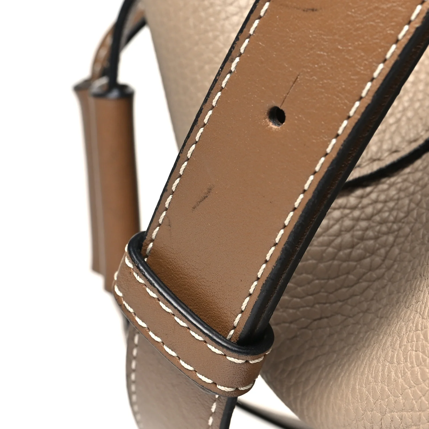 Calfskin Small Hammock Shoulder Bag Sand Mink - Top Club