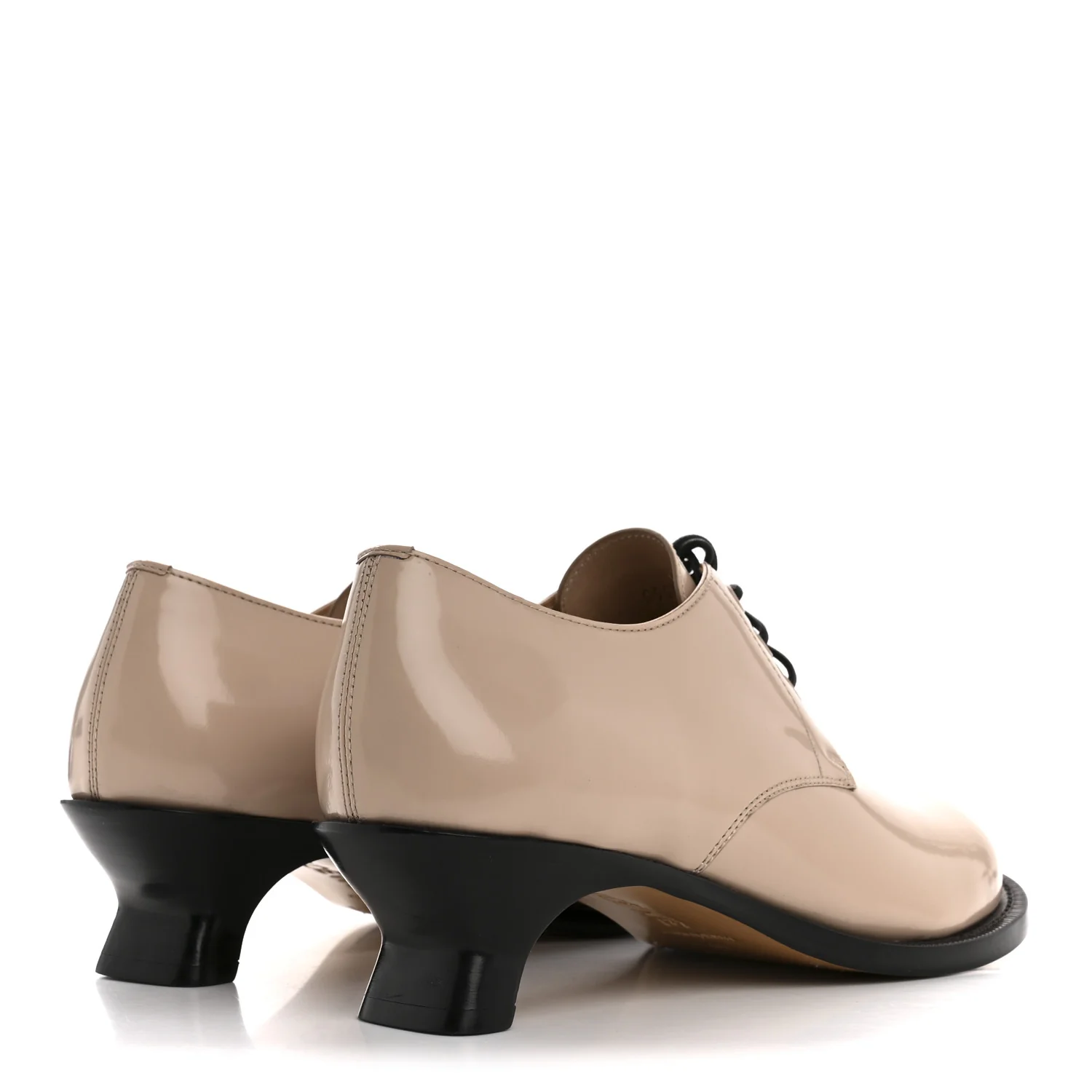 Brushed Calfskin Campo Derby Loafers 40 Light Pink - Top Club