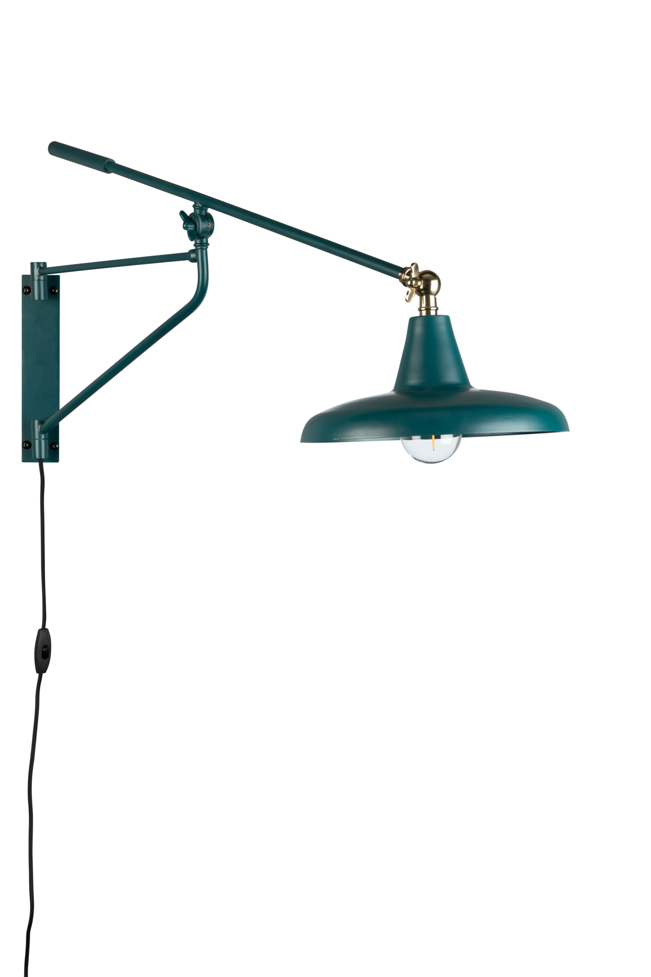 Wandlamp Hector teal