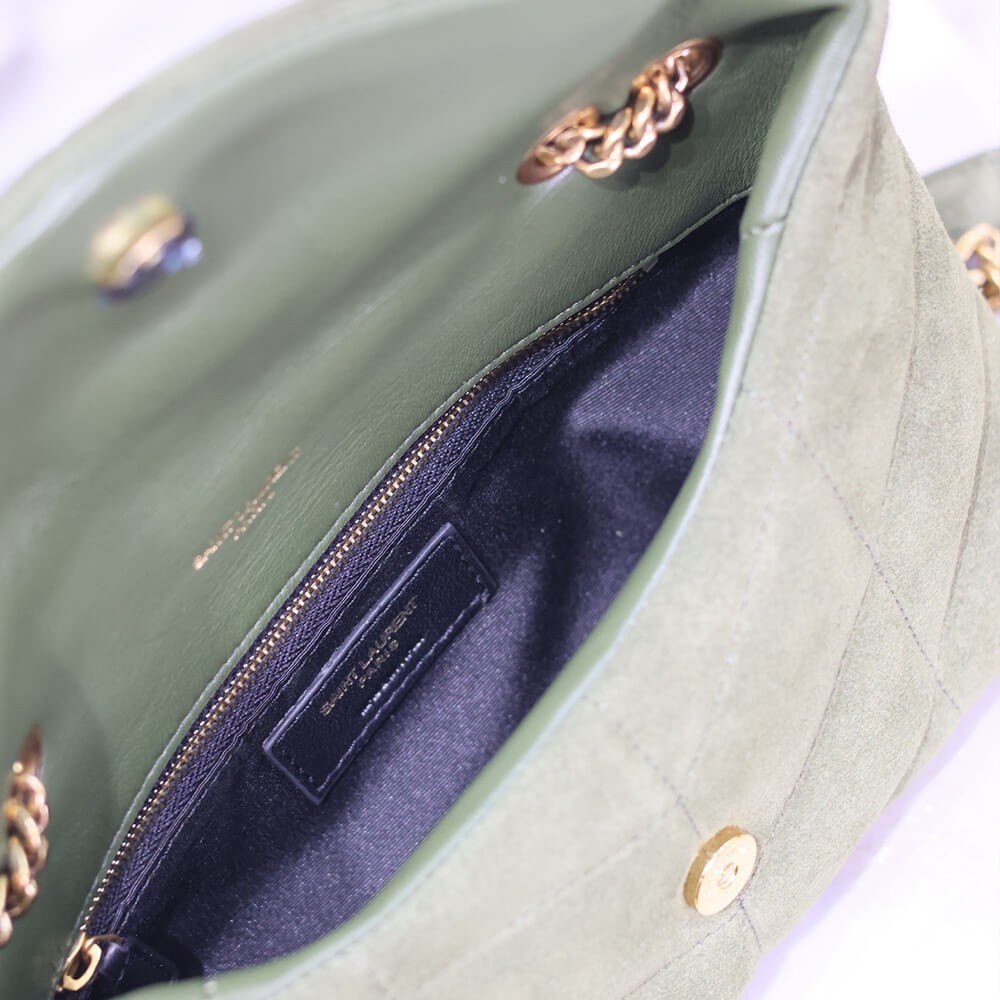 YSL Toy Puffer in suede - Top Club
