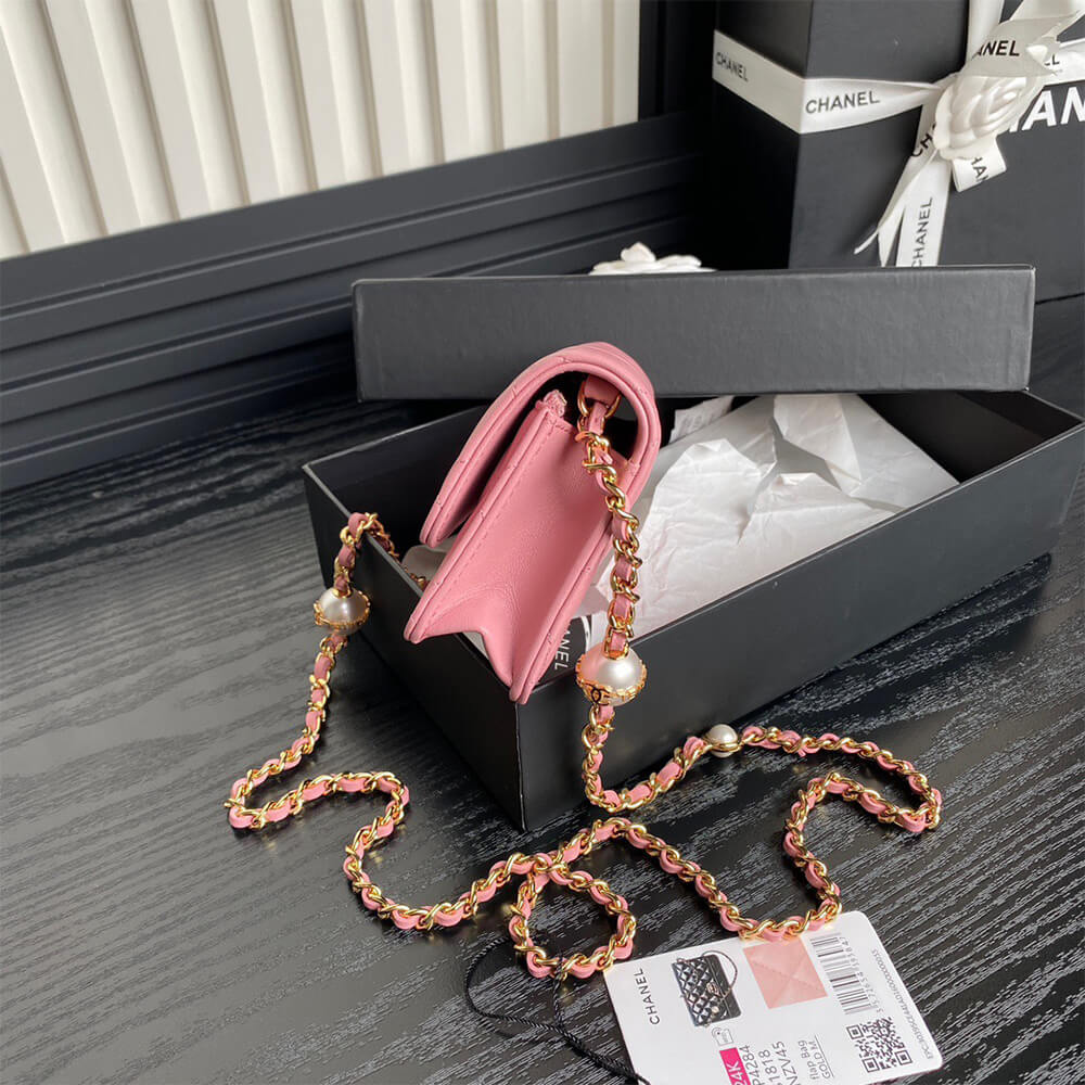 CHANEL Flap Phone Holder with Chain(HIGH-END GRADE) - Top Club