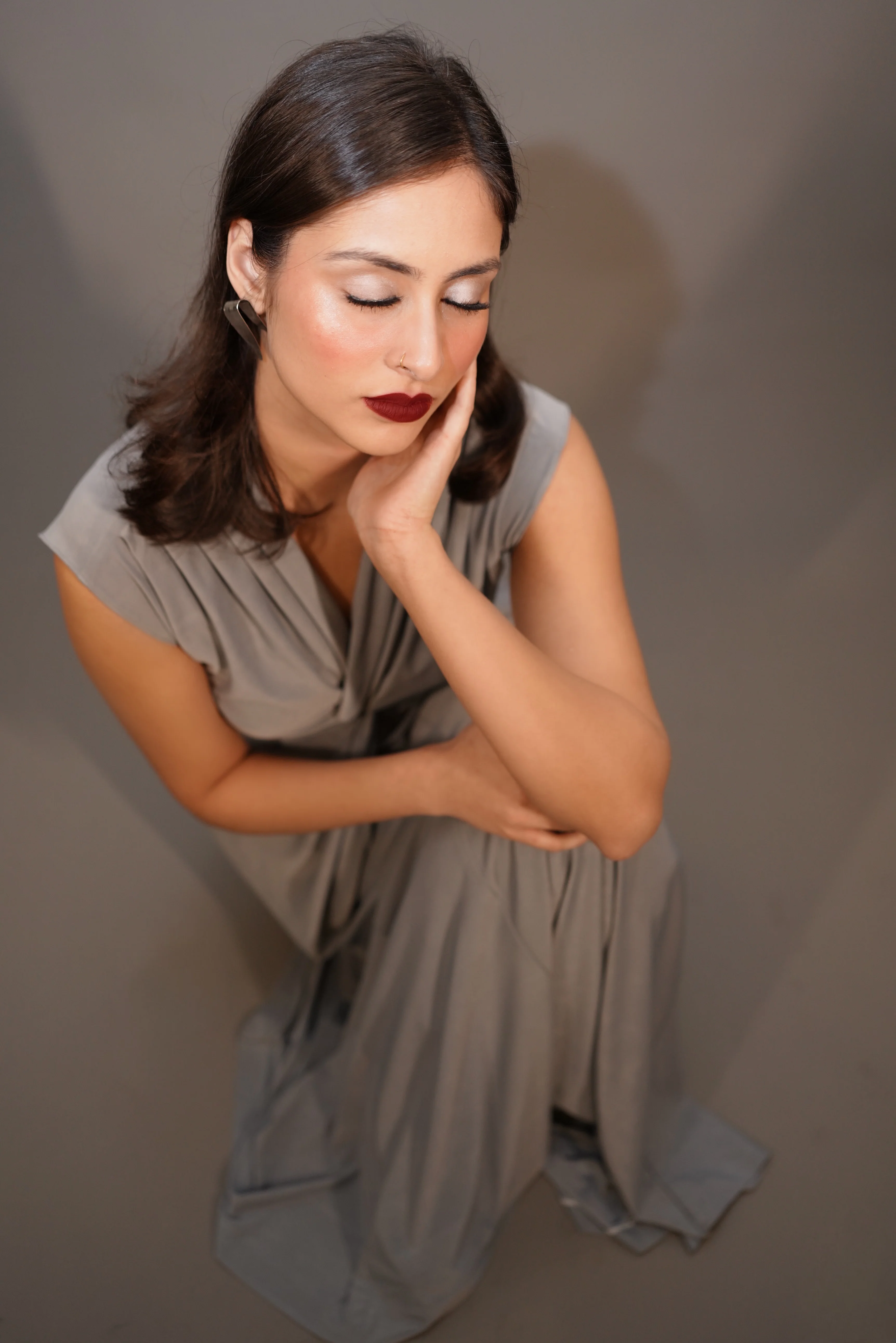 GREY TWO PIECE SET - XYPARS