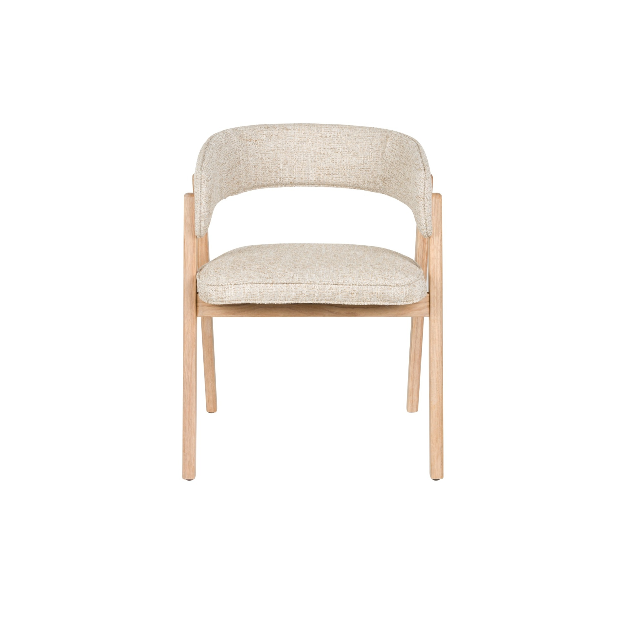 Eetkamerstoel met arm Bright Beige