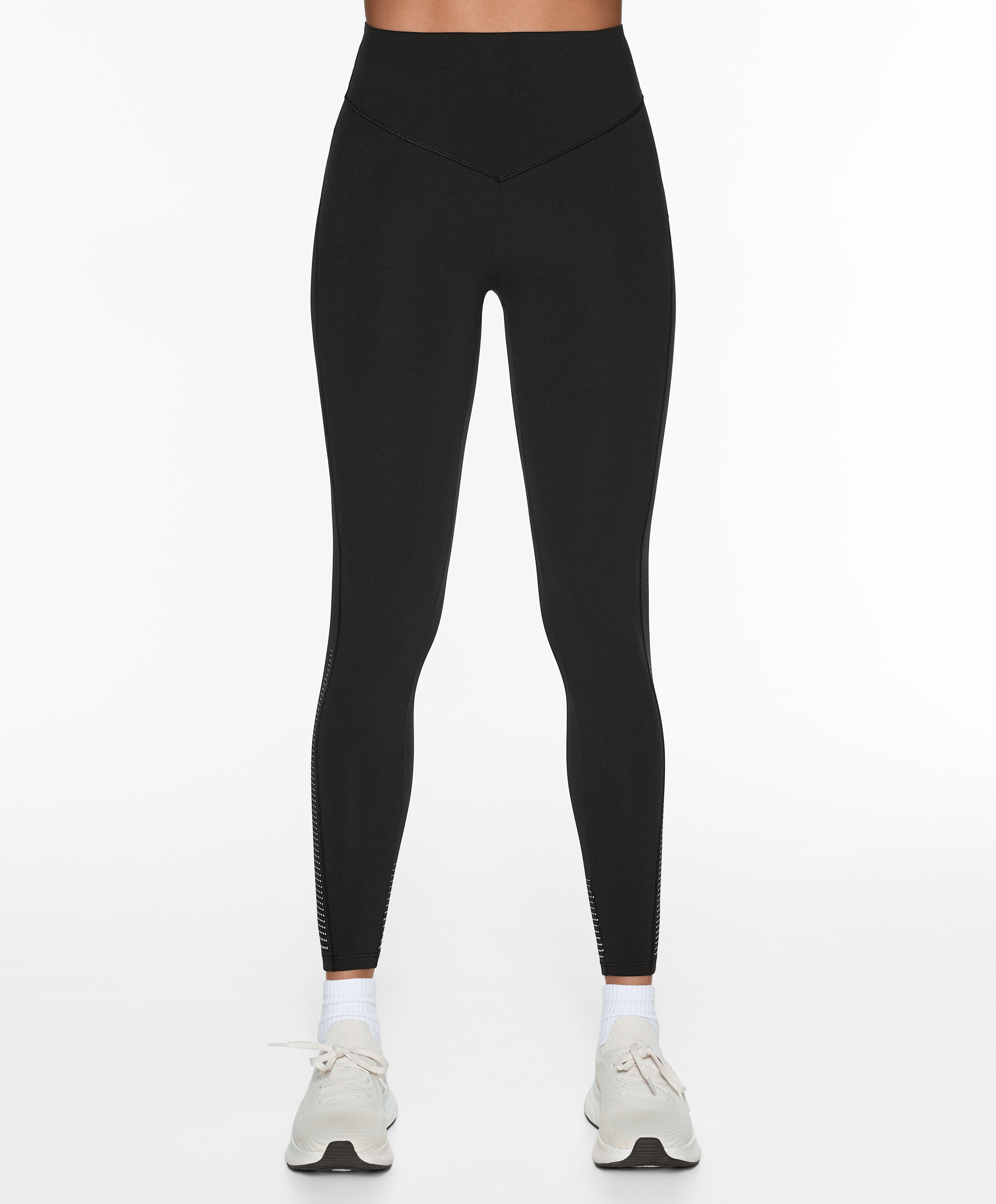 OYSHO Compressive running high-rise 65cm ankle-length leggings