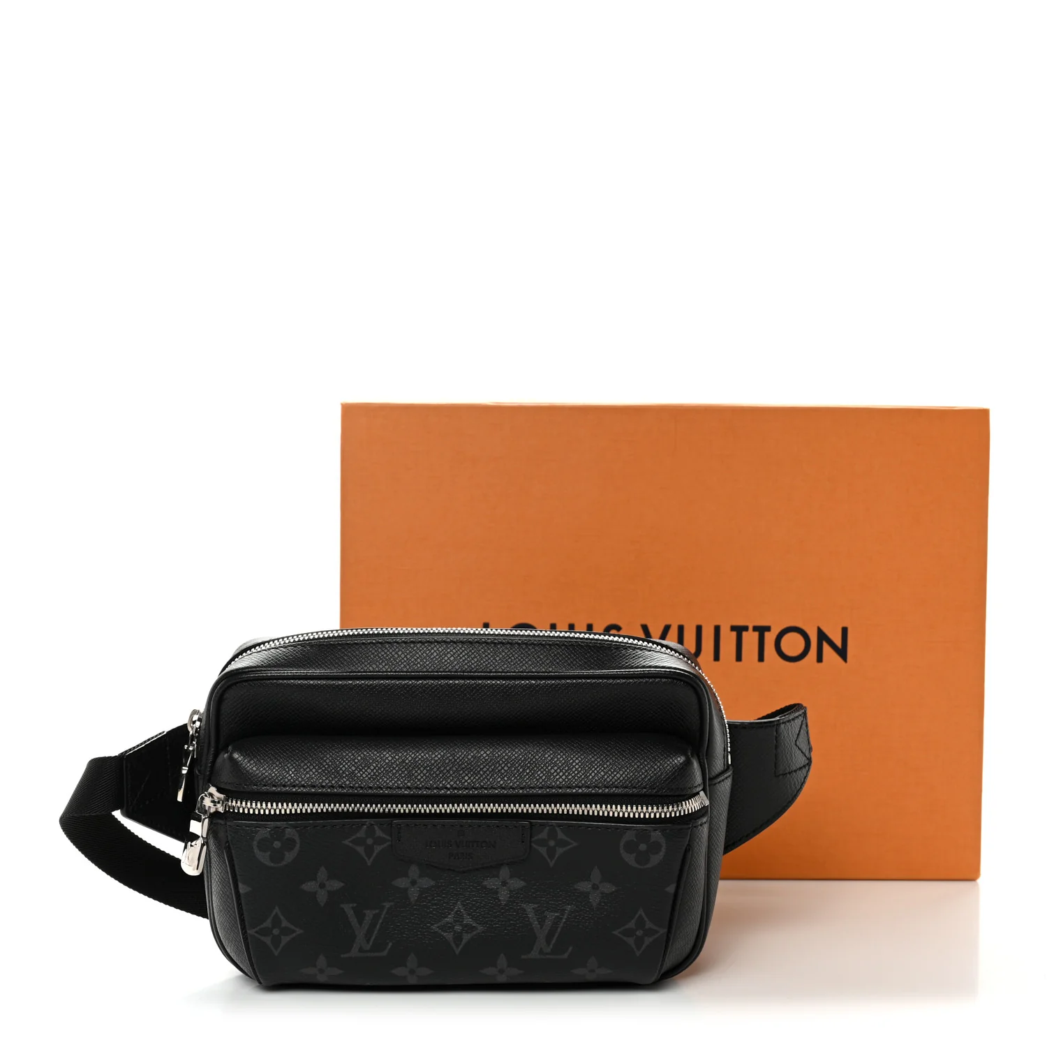 Taiga Monogram Outdoor Bumbag Black - Top Club