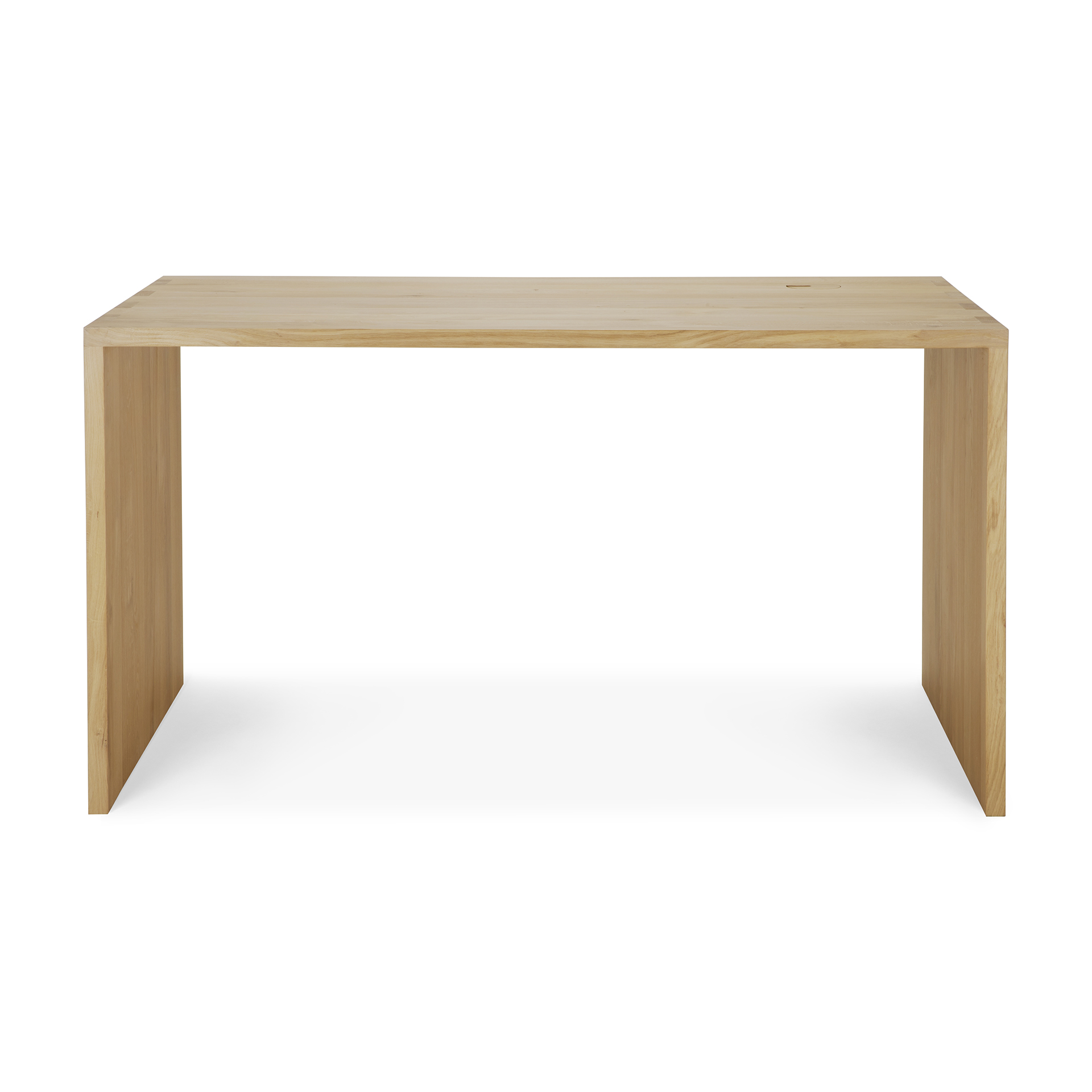 U desk - 160x80 - eiken