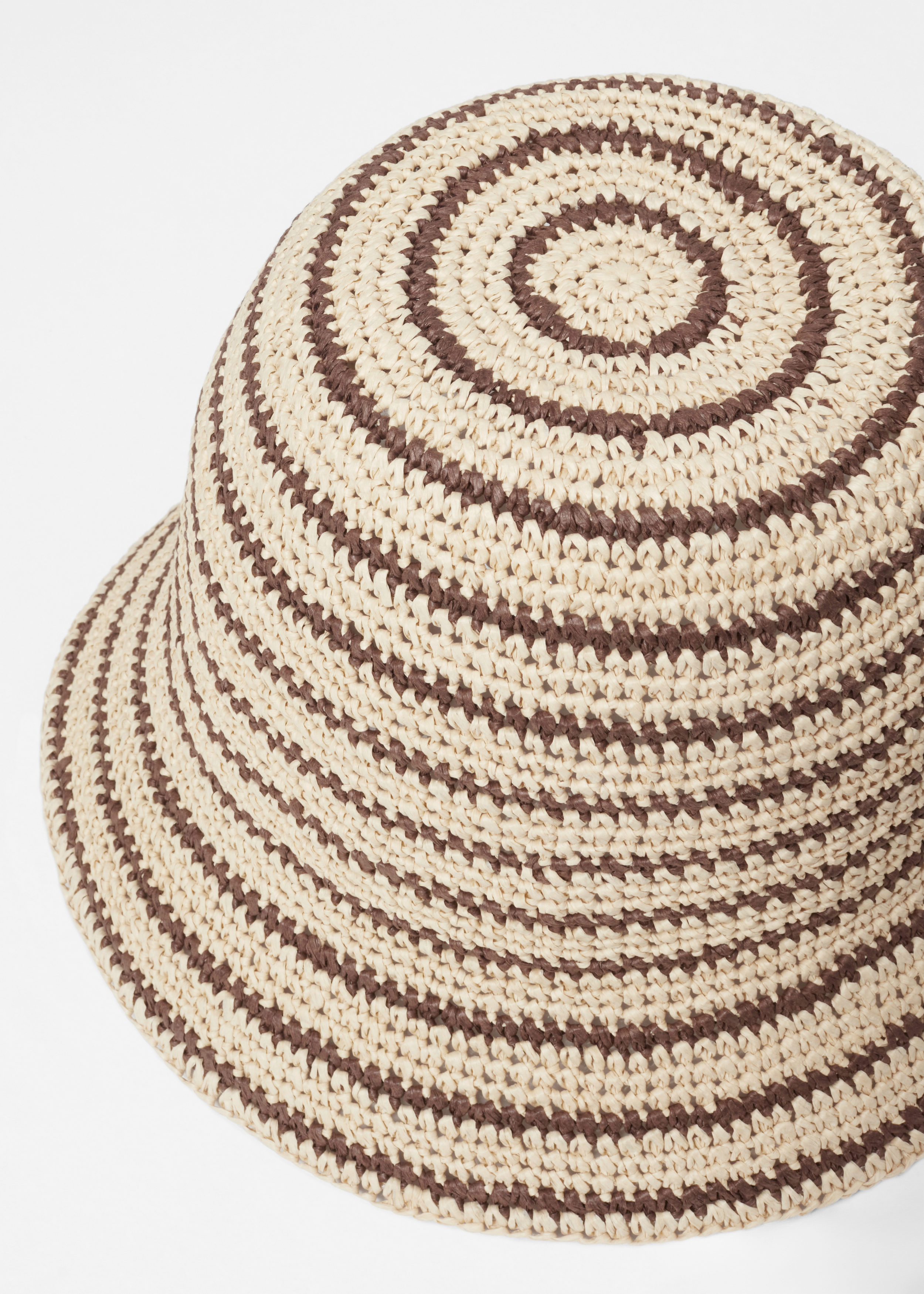 & Other Stories WOVEN STRAW BUCKET HAT
