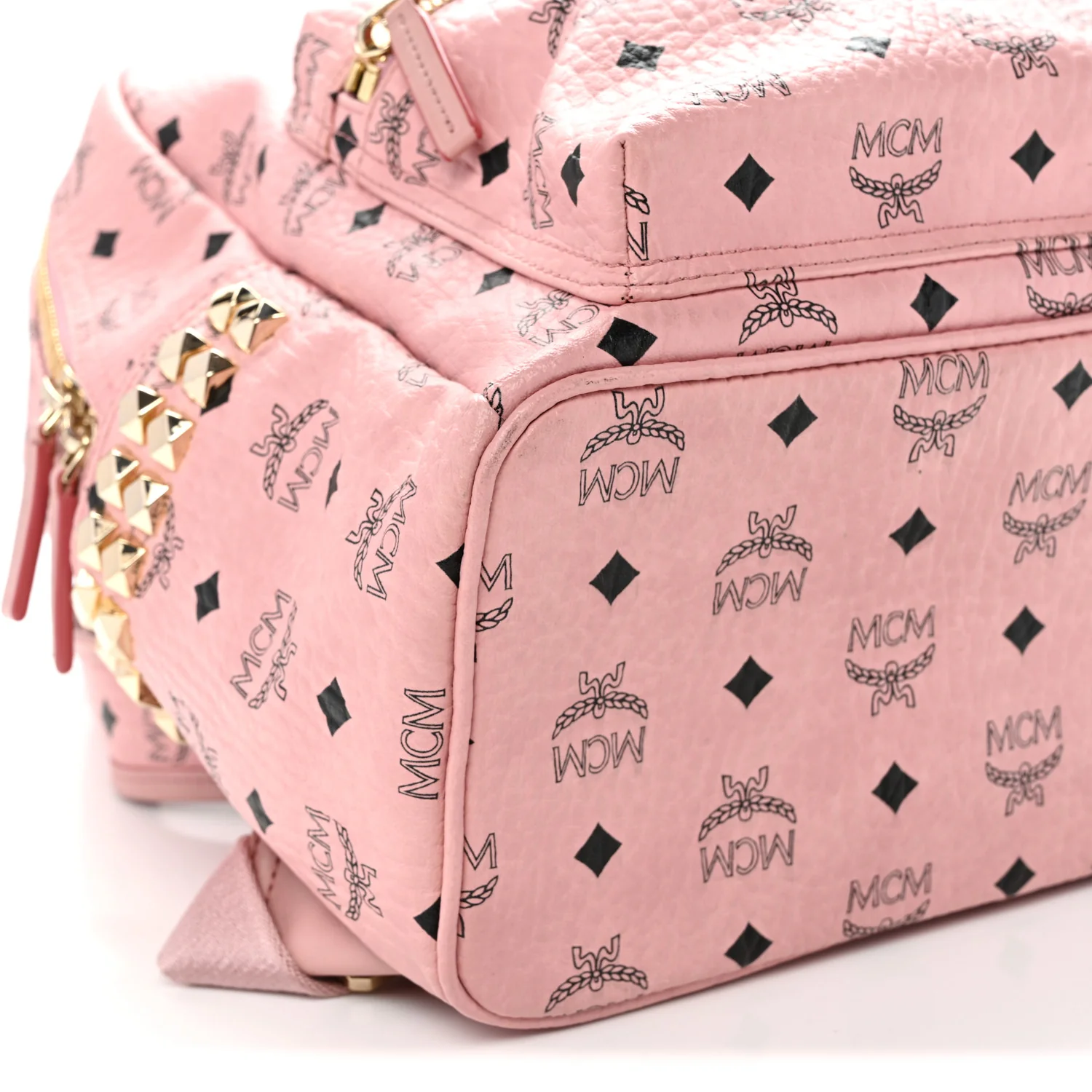 Visetos Small Side Stud Stark Backpack Soft Pink - Top Club