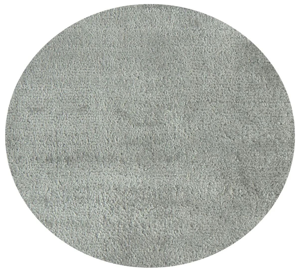 Luxury living room carpet light green Ø 280 cm - round viscose carpet - luxury quality - living room decoration accessories