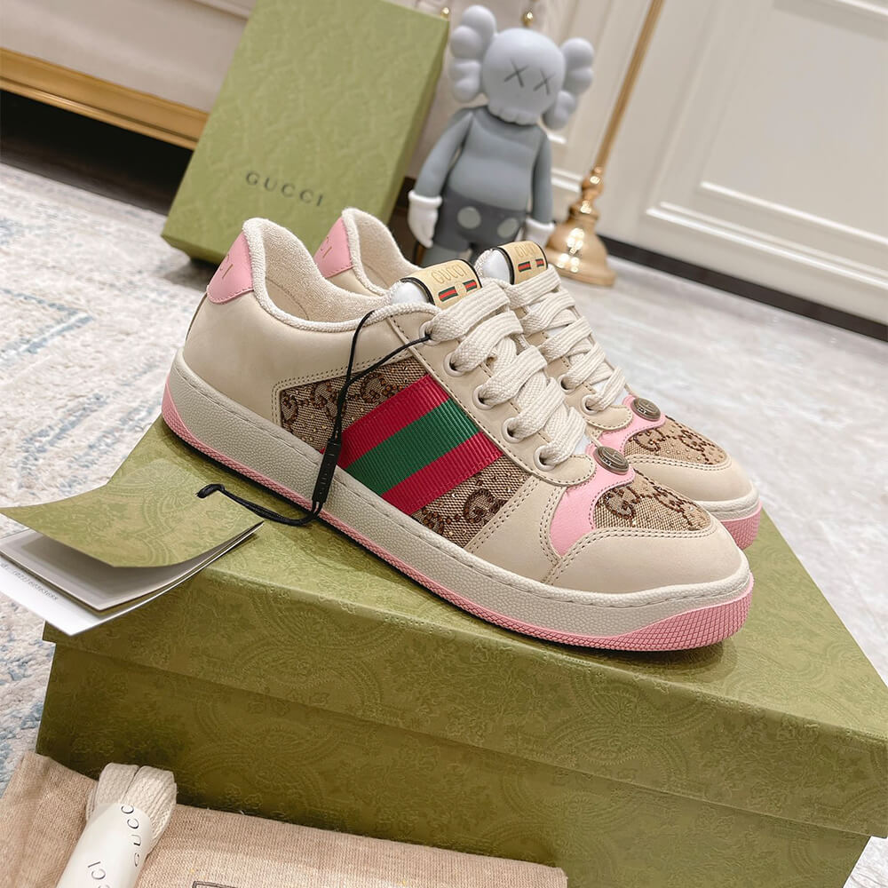 Gucci Women s Screener sneaker with crystals - Top Club