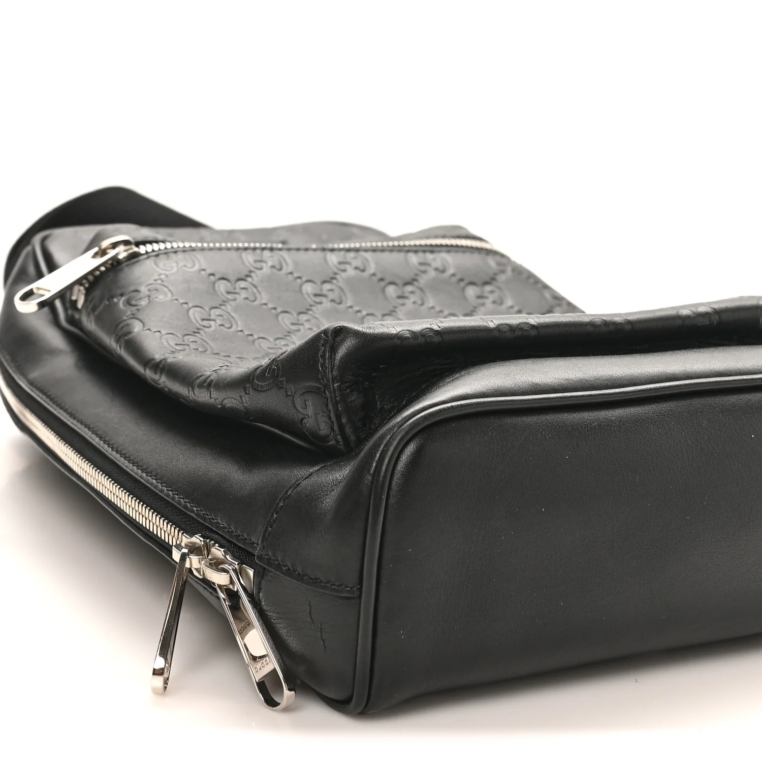 Guccissima Sling Backpack Black - Top Club