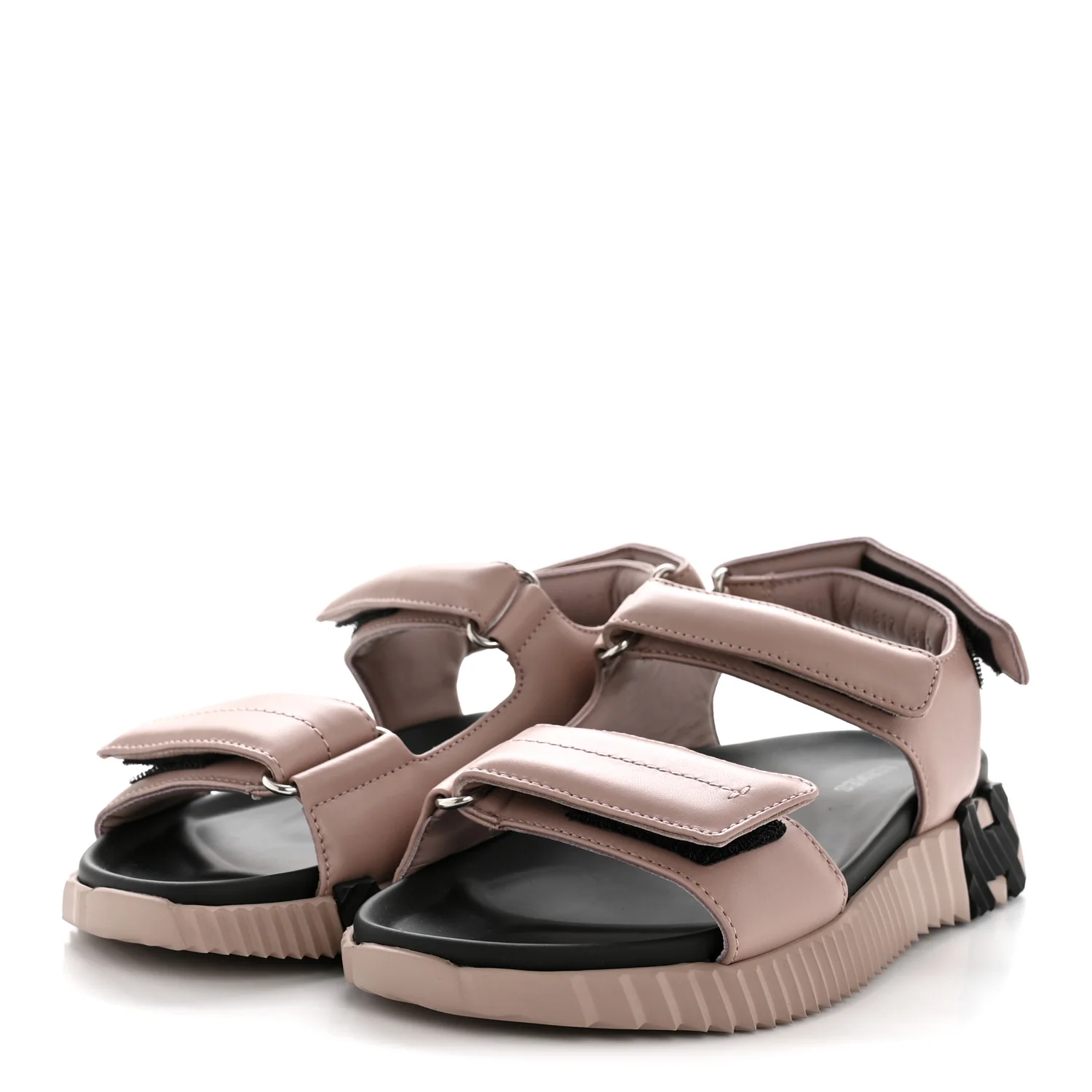 Lambskin Junior Womens Sandals 37.5 Rose Pale - Top Club