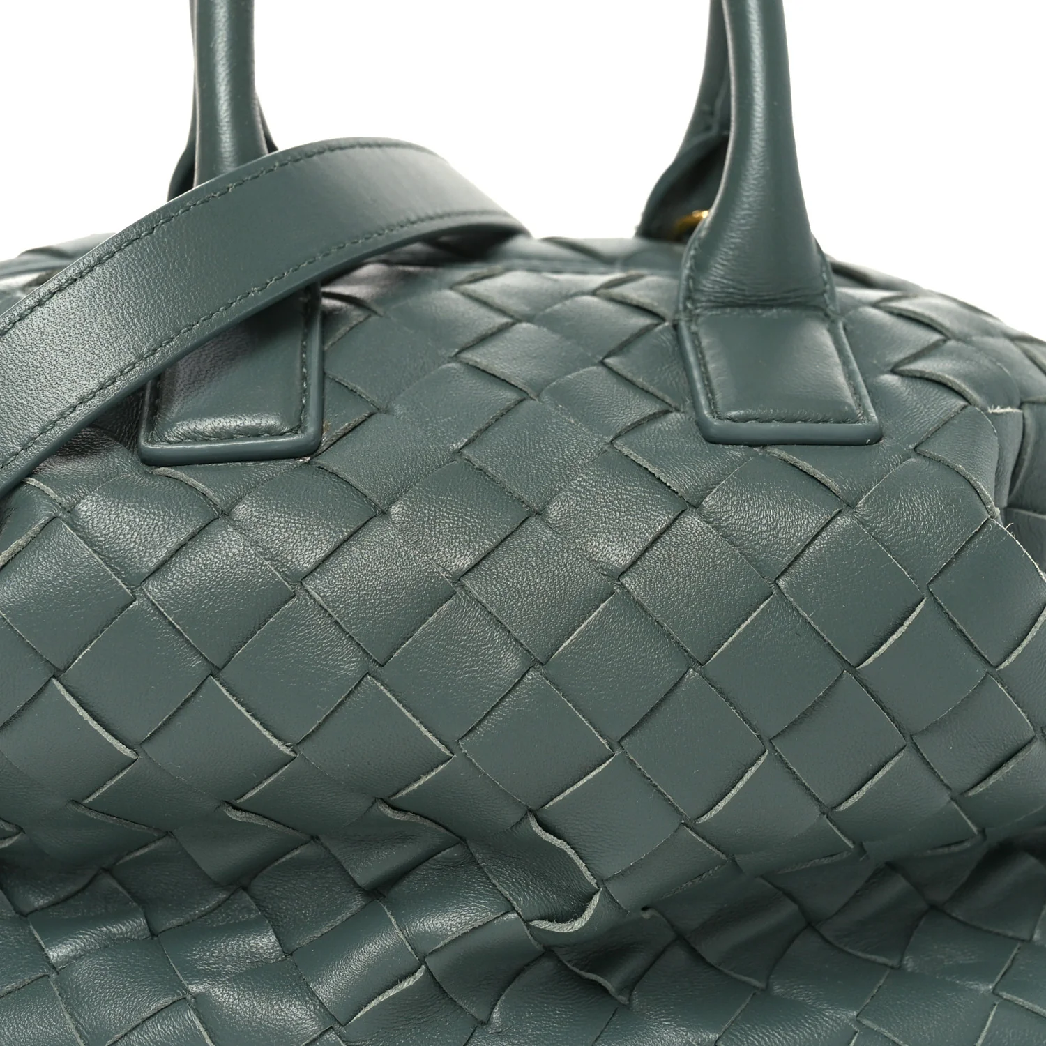 Nappa Intrecciato Bauletto Slate - Top Club