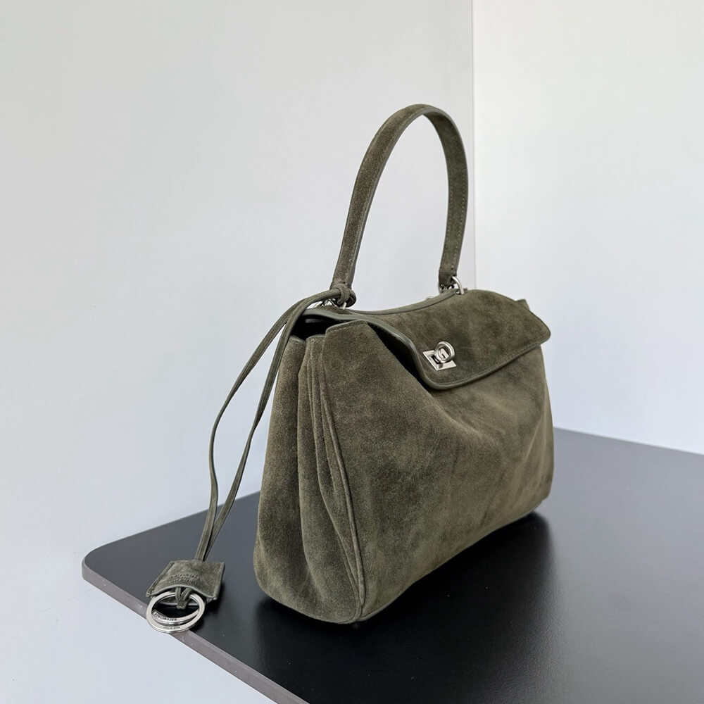 Balenciaga Rodeo Handbag Small Suede(HIGH-END GRADE) - Top Club