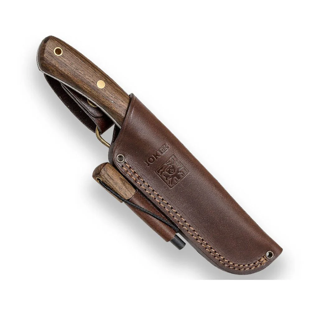 Joker Nessmuk S Walnut with ferrocerium - Survival and buscraft knife