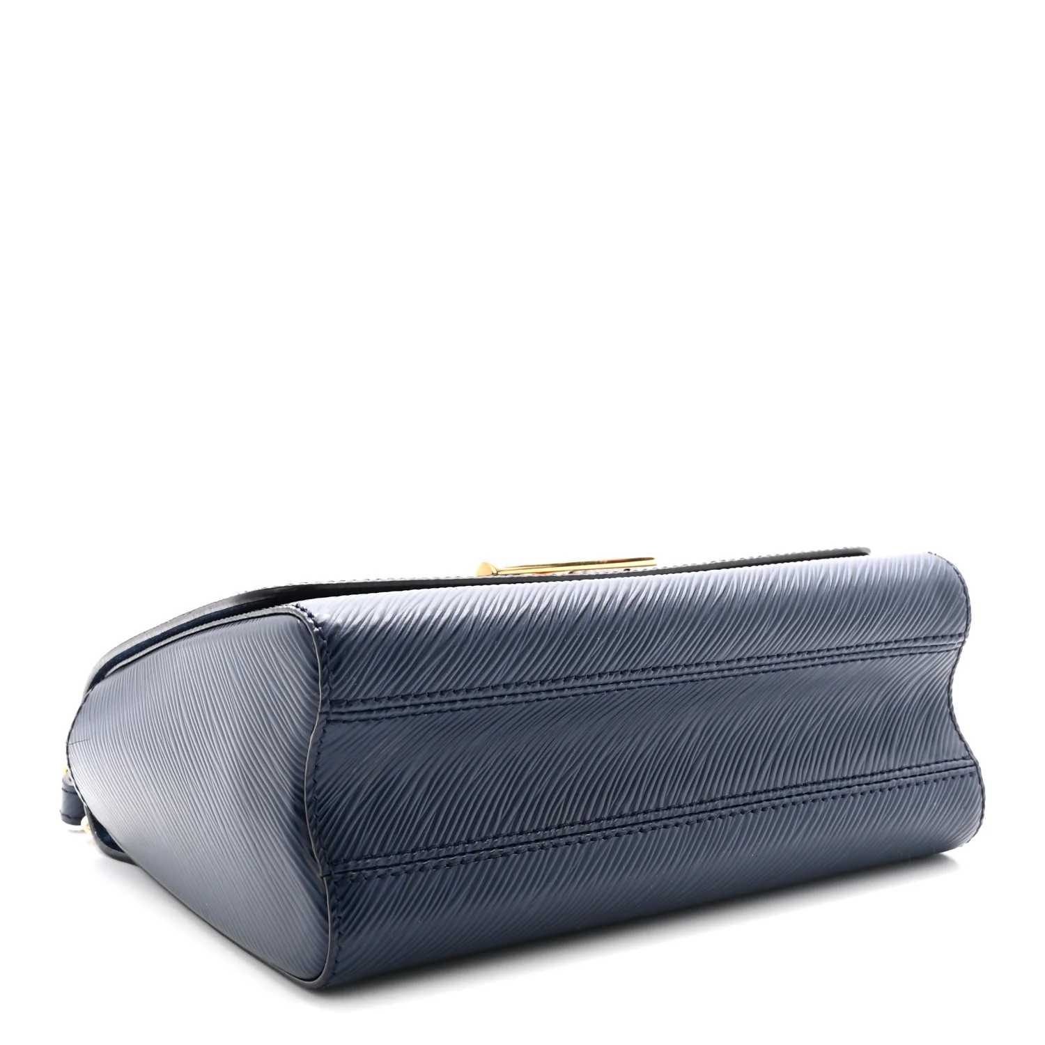 Epi Twist Shoulder Bag MM Indigo - Top Club