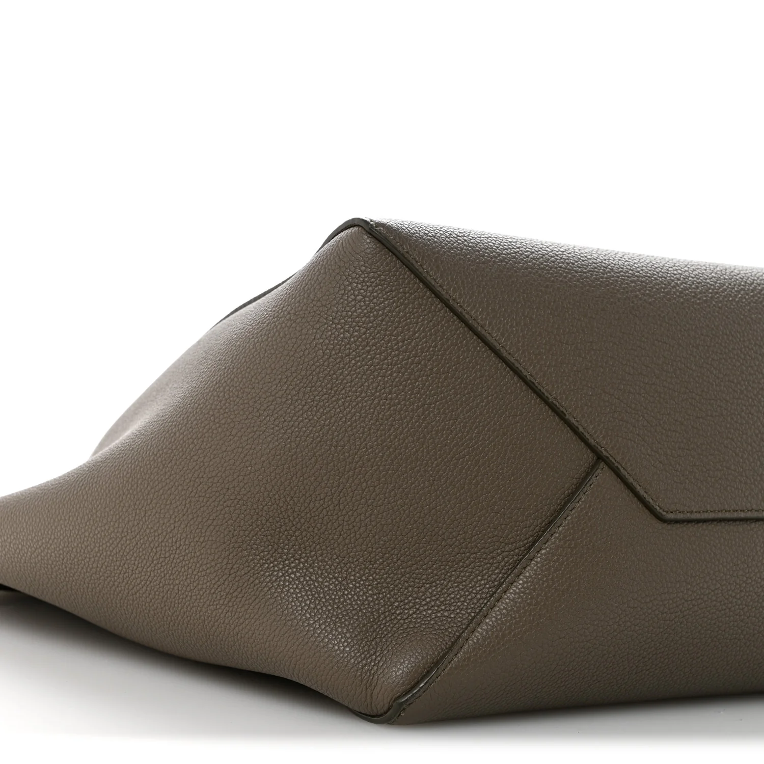 Soft Grained Calfskin Small Belt Cabas Phantom  Taupe - Top Club