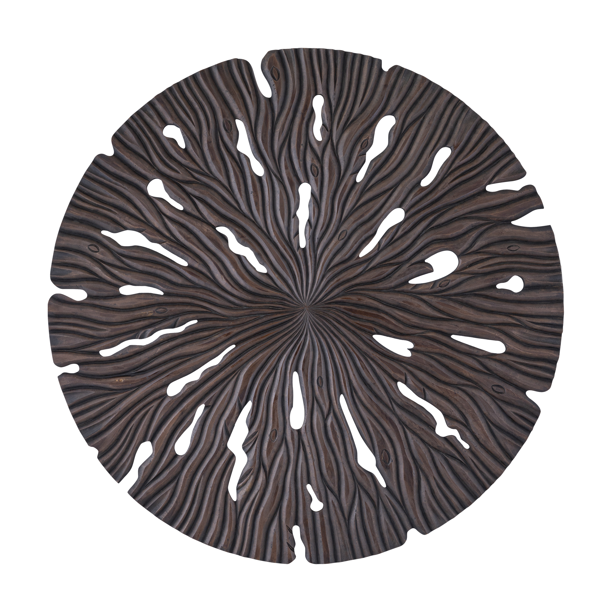Wandpaneel Palmera bruin Ø120 cm