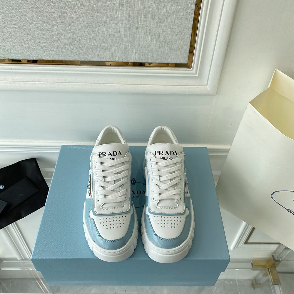 Prada Leather Sneakers - Top Club