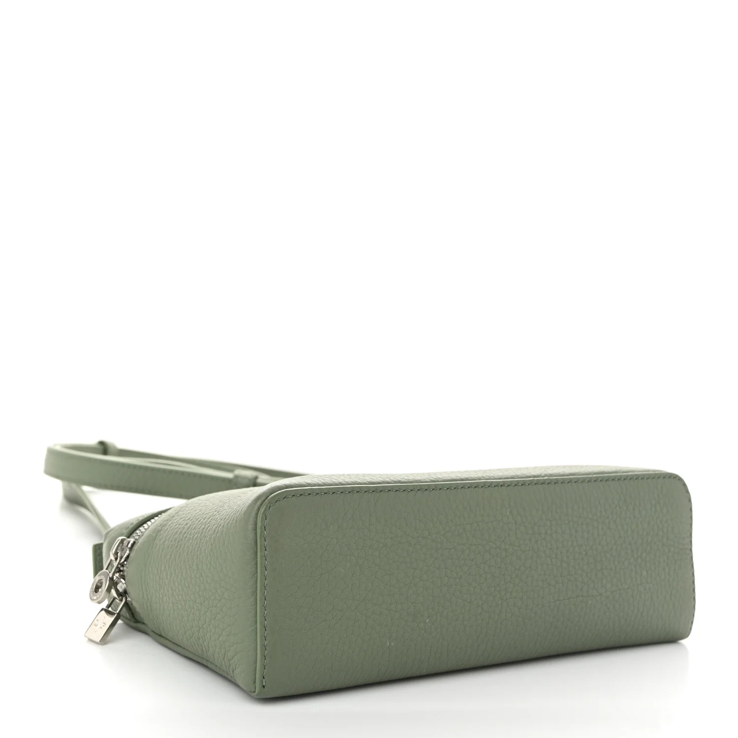 Grained Calfskin L19 Extra Pocket Pouch Sage Brush Leaves - Top Club