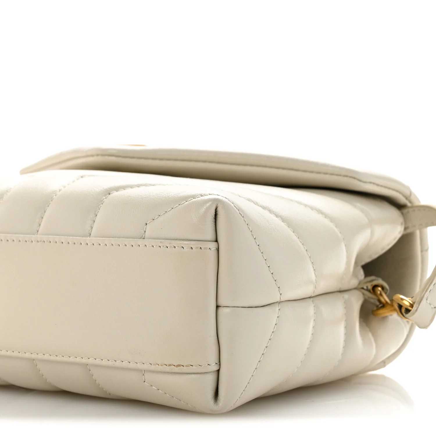Calfskin Y Quilted Monogram Toy Loulou Crossbody Bag Crema Soft - Top Club