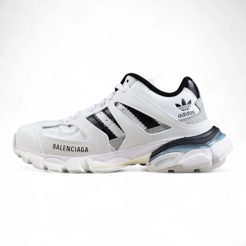 Balenciaga x Adidas Track Forum Sneakers – White - Sneaker Replica Workshop